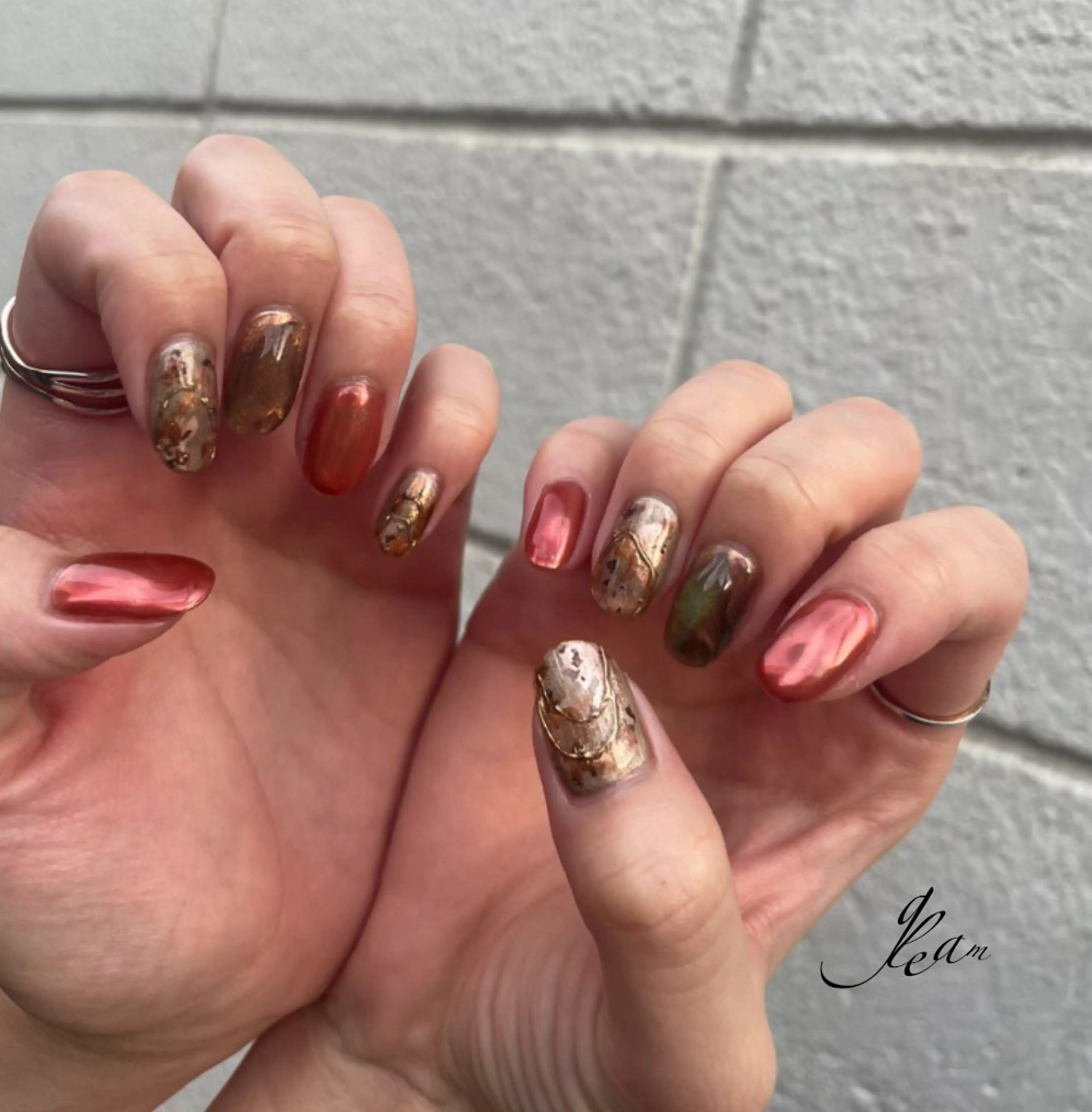 ネイル ハンドネイル gleam所属・gleam✴︎ sayakaのネイルデザイン