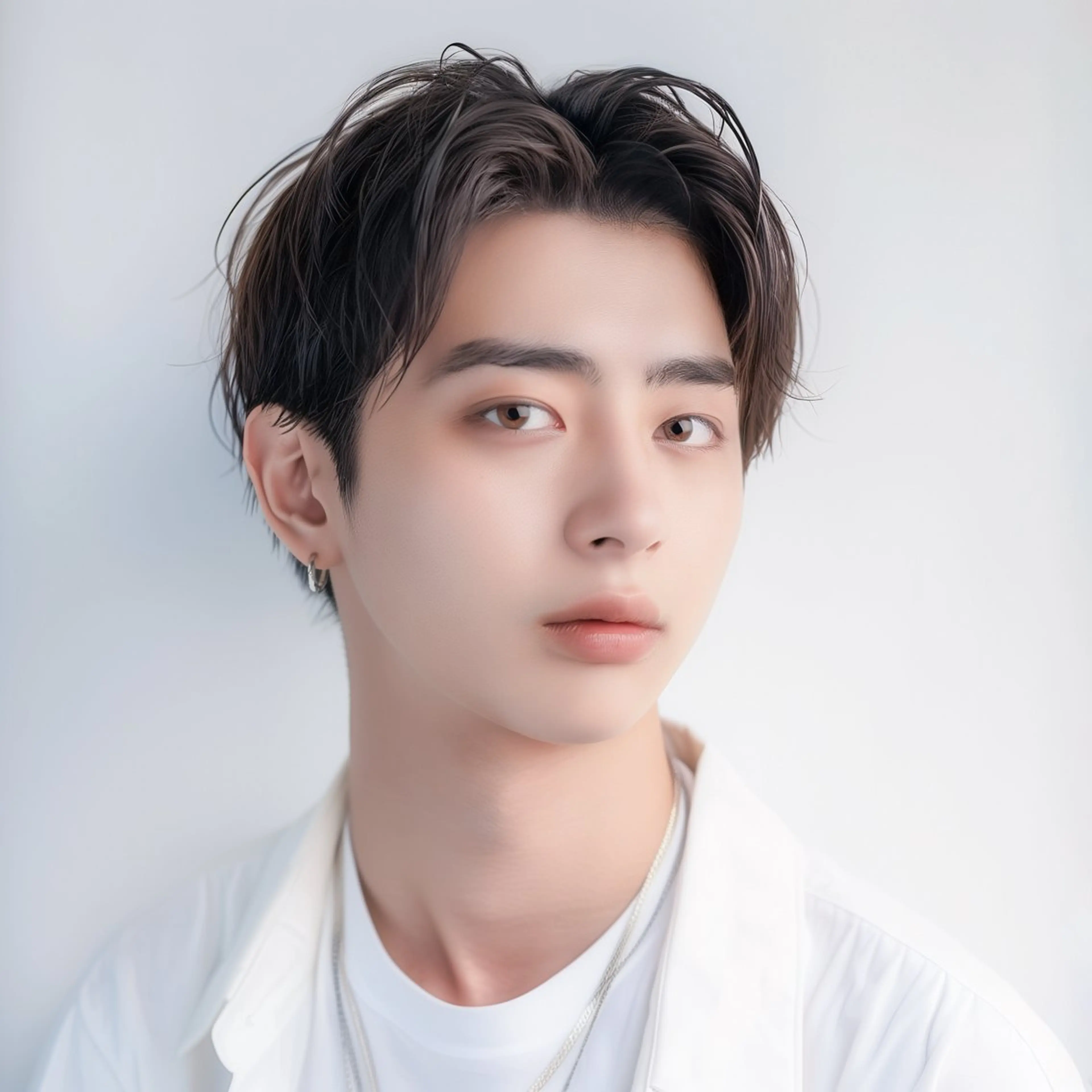 【メンズ】メンズカット+メンズパーマ+眉毛カット13200円の写真