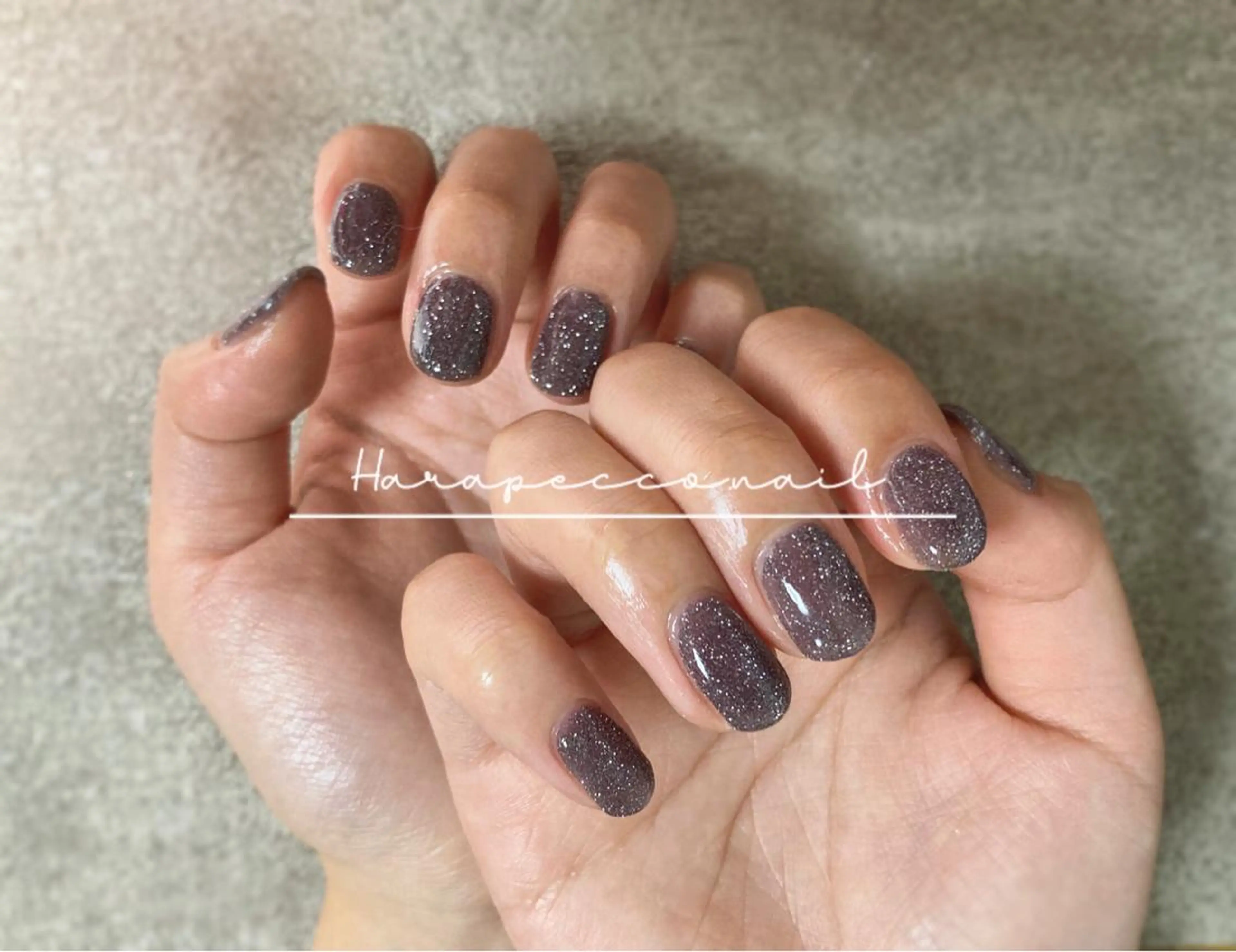 ハンドネイル【オフ無/大人気のフラッシュネイル✨】の写真