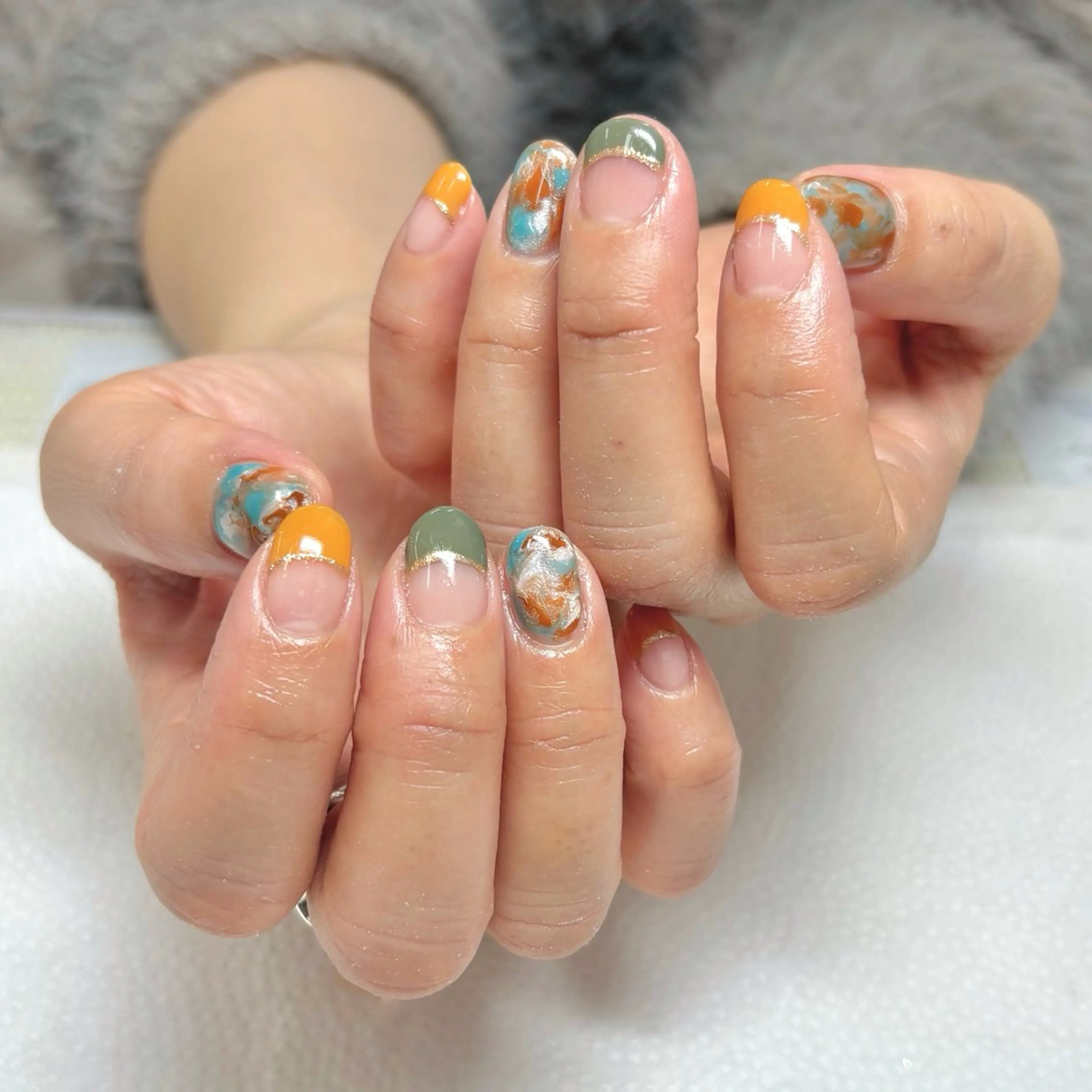 ネイル ハンドネイル リリーズネイル 伊藤のネイルデザイン