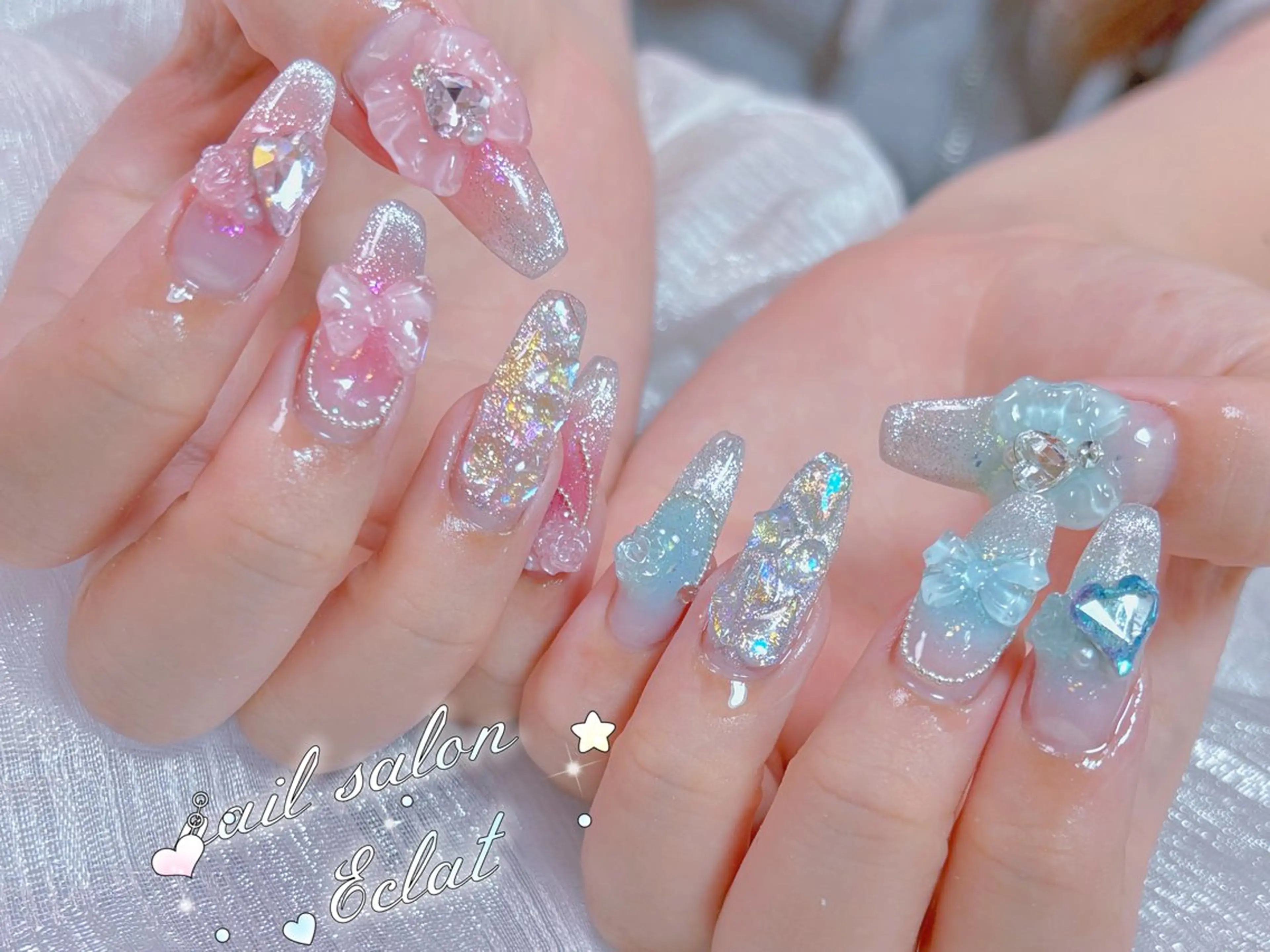 ネイル ネイルサロンエクラ 🫧Shizukaのネイルデザイン