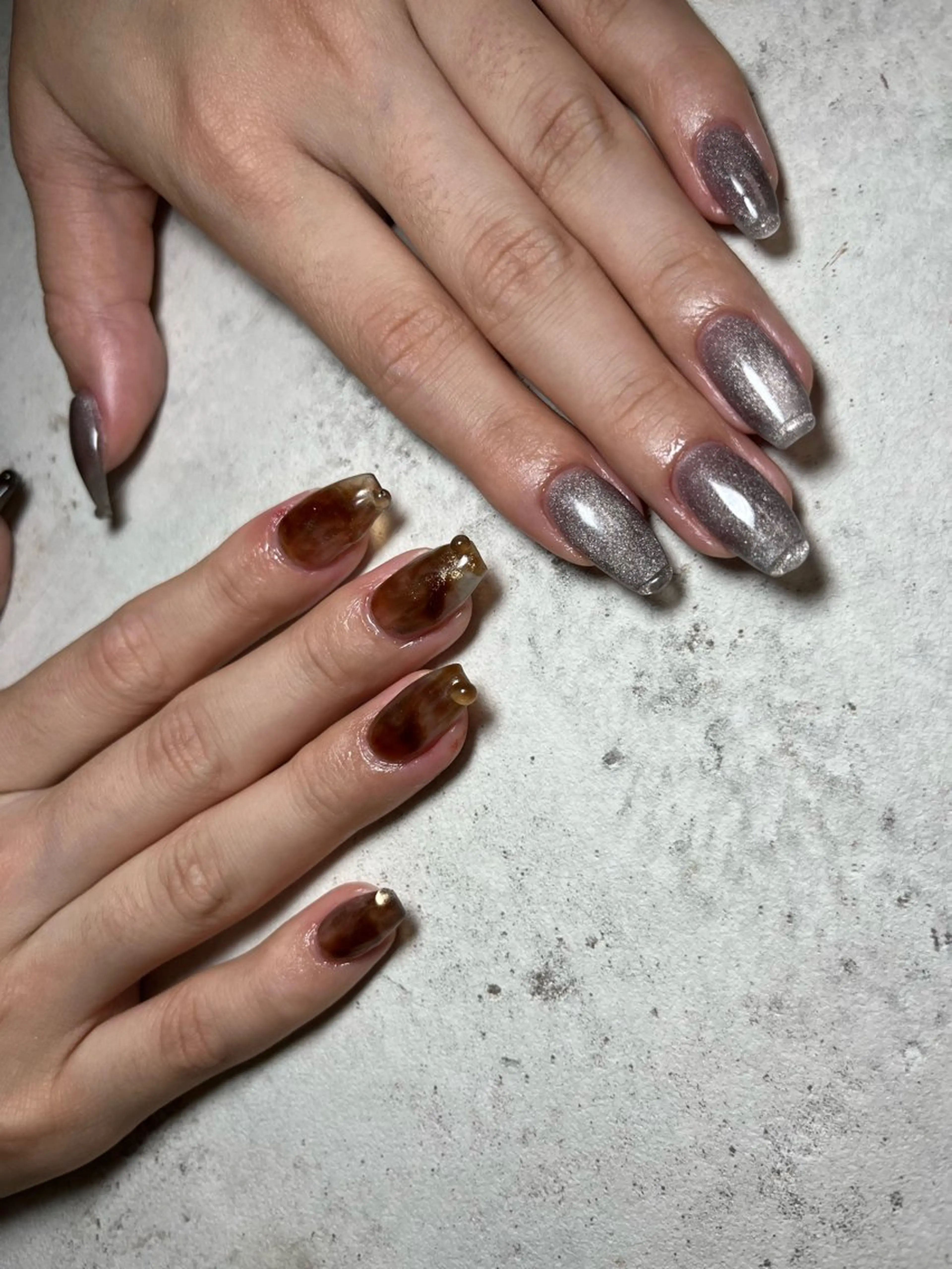 ネイル Amber21.所属・Nagahama Akariのネイルデザイン