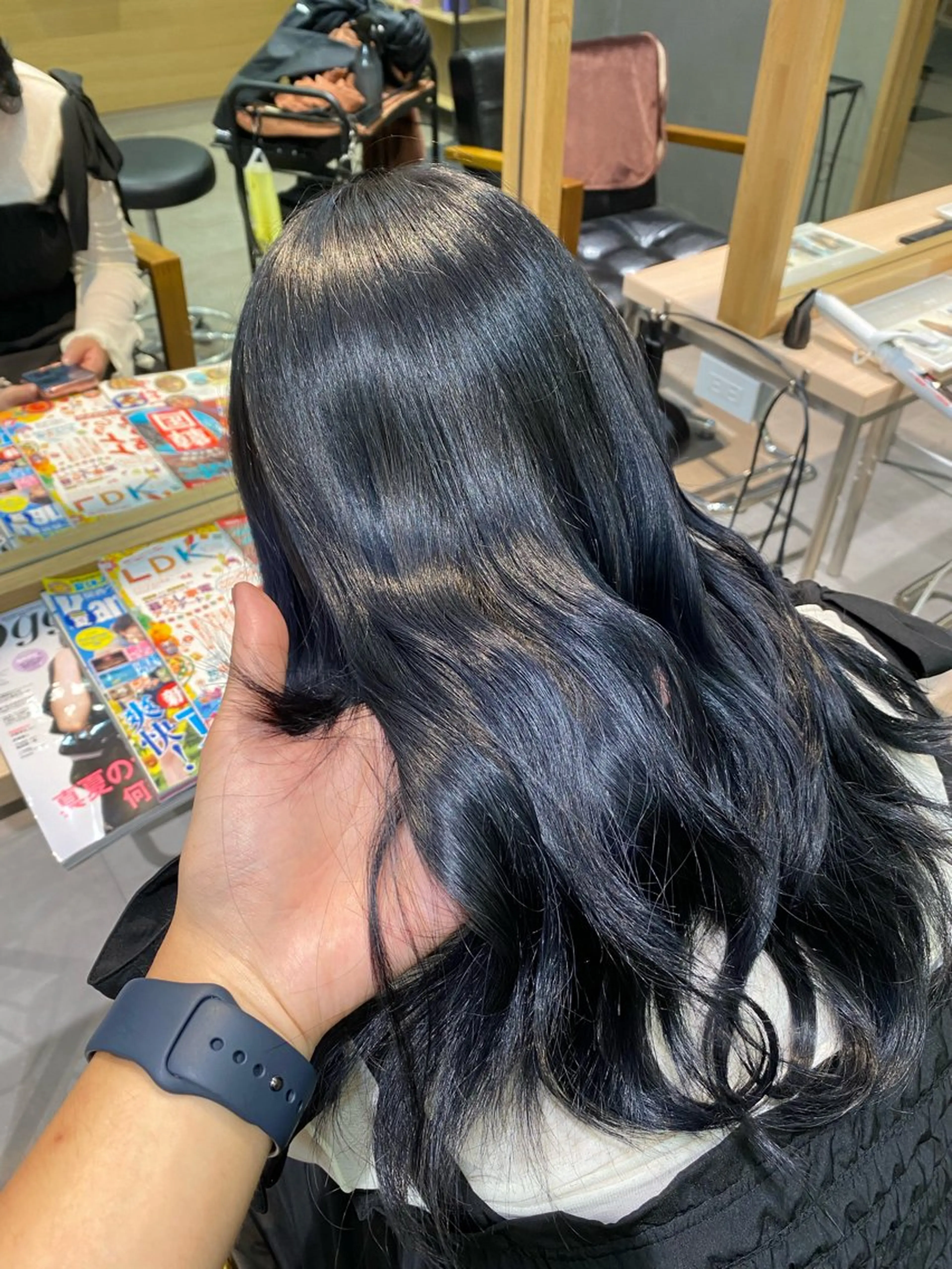 セミロング カット ヘアカラー Ciel所属・CIEL KAZUMAのヘアスタイル