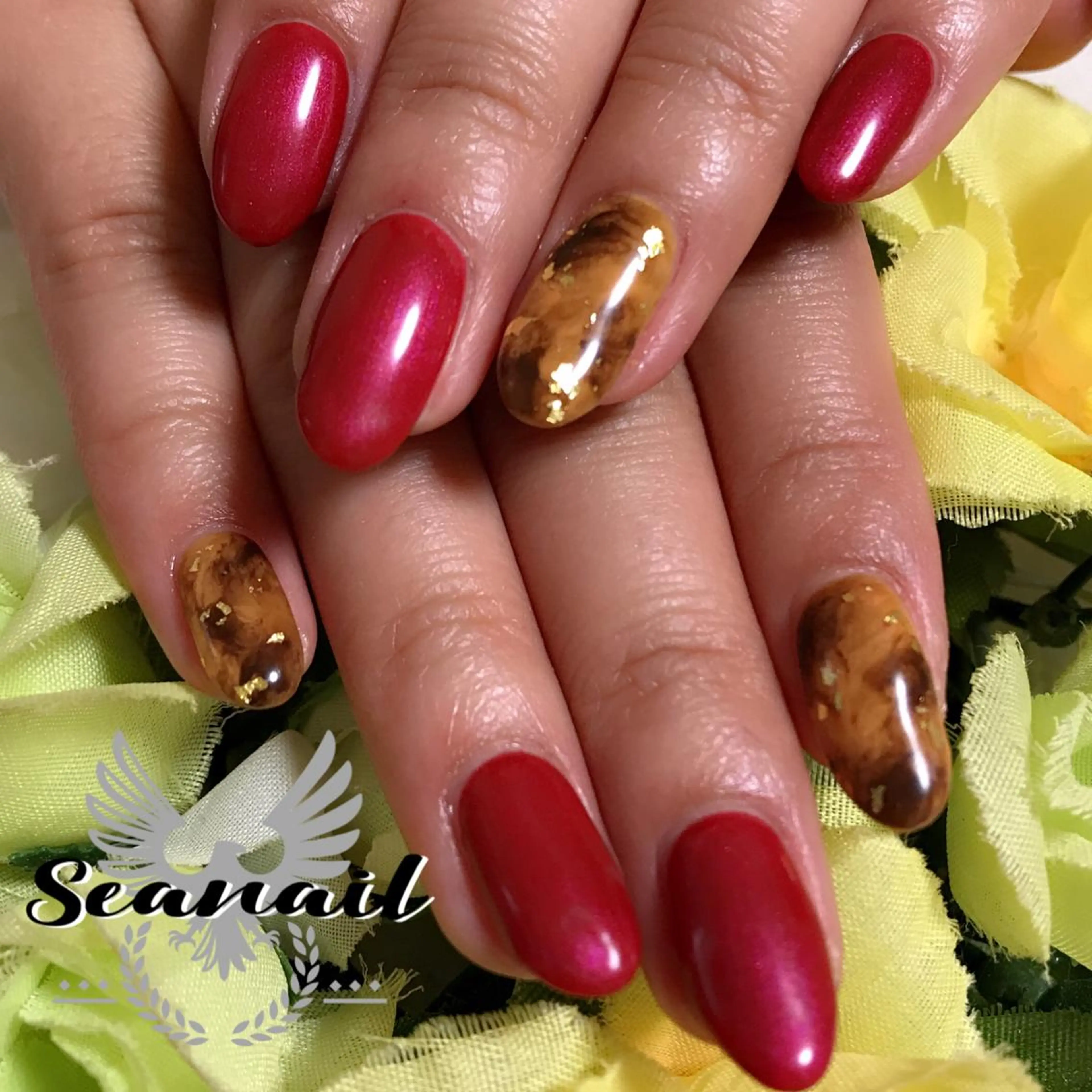 ネイル 小尾 栞のネイルデザイン