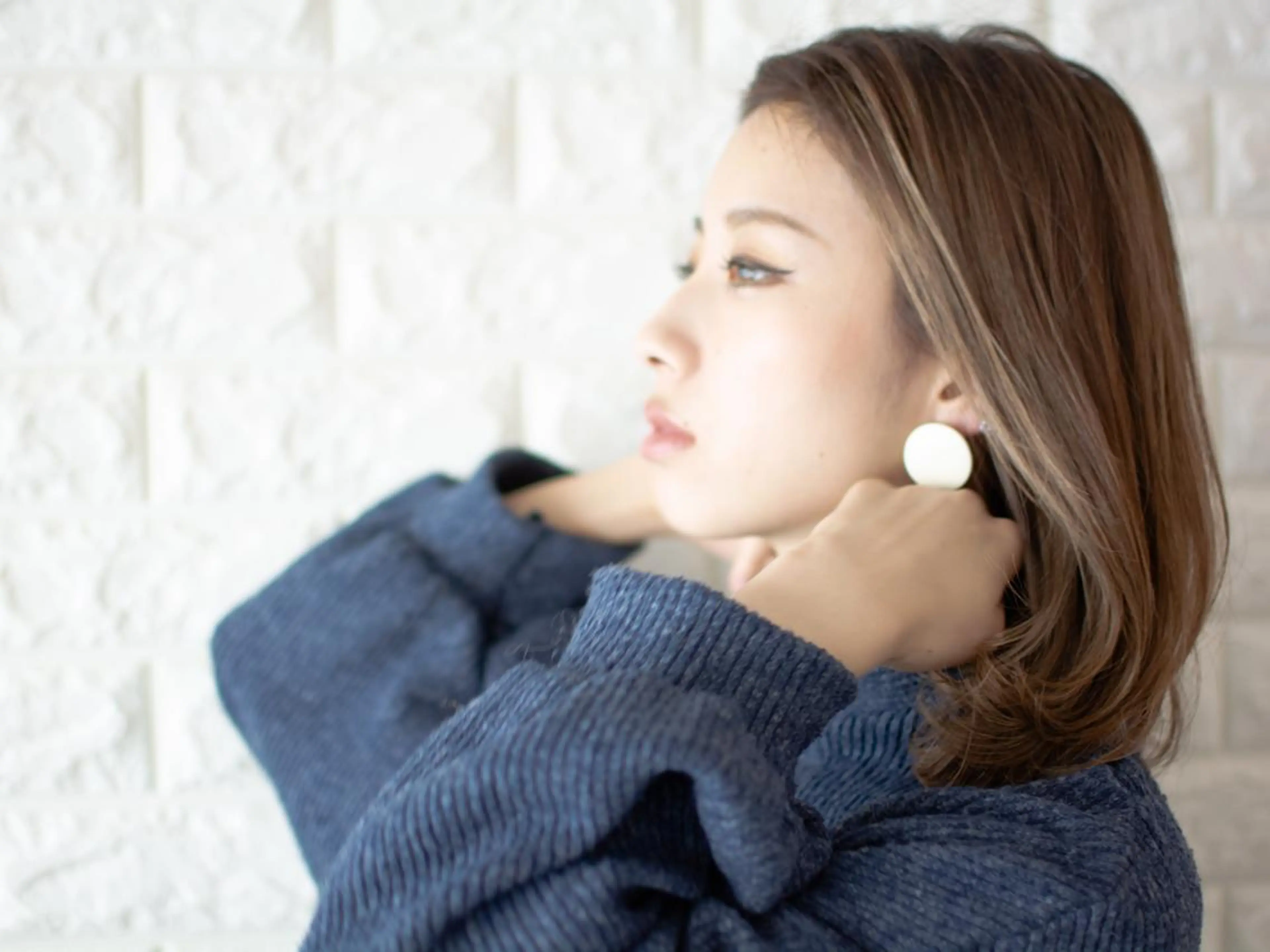 ミディアム カラー ショートボブ ベージュカラー ブルーカラー ブルージュ グレージュ ヘアカラー トリートメント 斉藤 正敏のその他イメージ