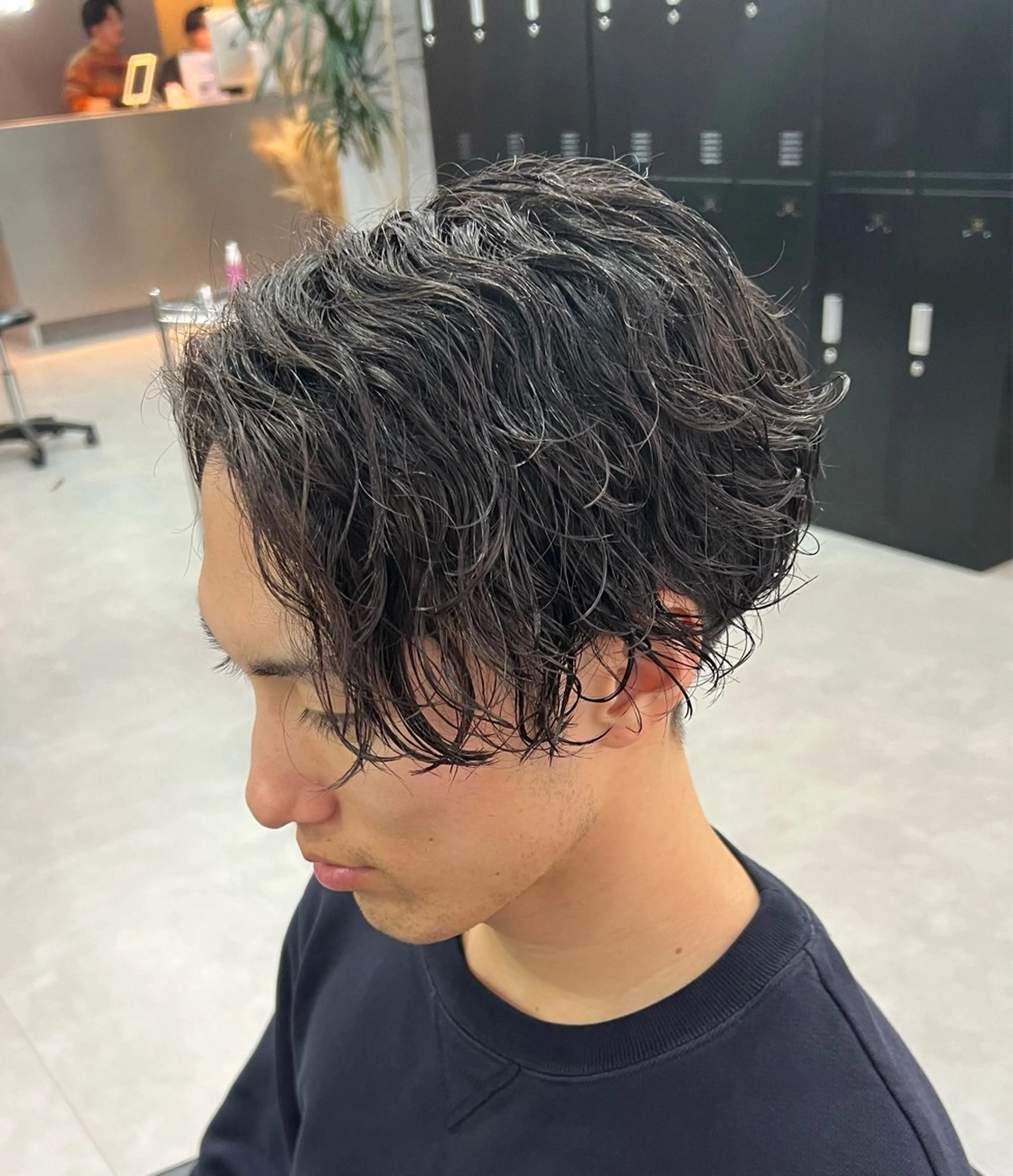 パーマ メンズ 金子勇希🔥パーマ 比率90%以上🔥のヘアスタイル