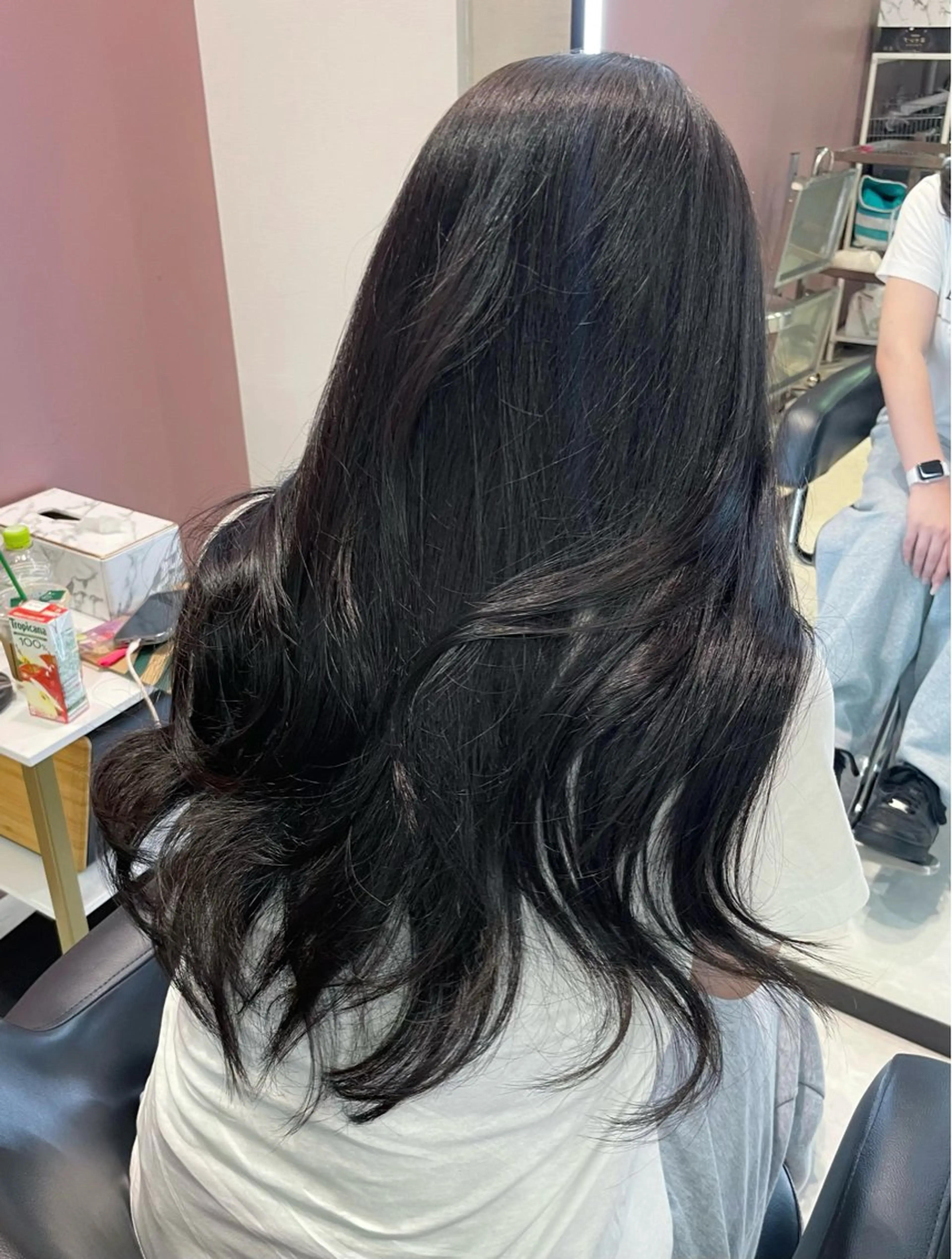 ロング カラー 艶カラー♡クール トレンドヘア♡アユミのヘアスタイル