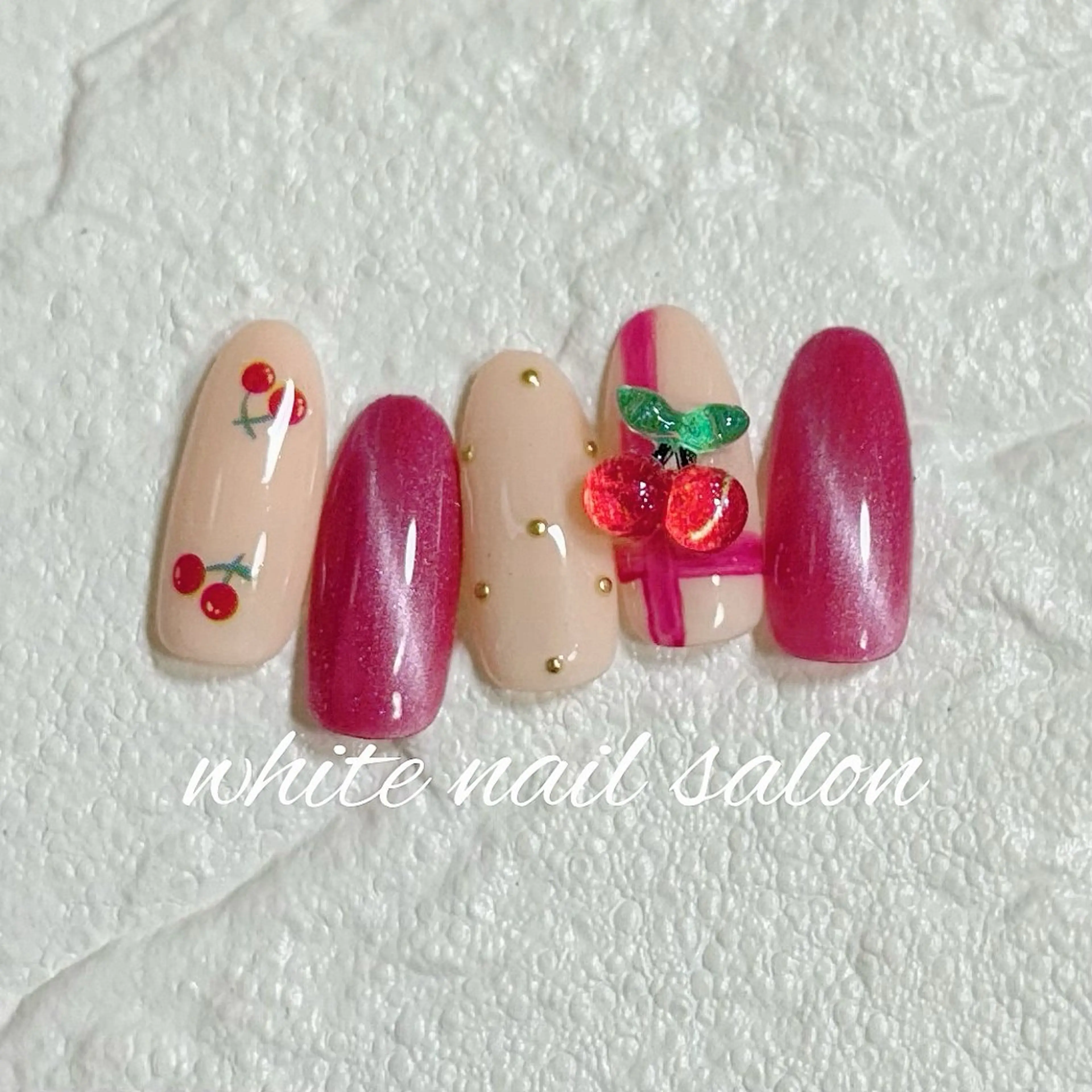 ネイル フットネイル ハンドネイル white nail salonのネイルデザイン