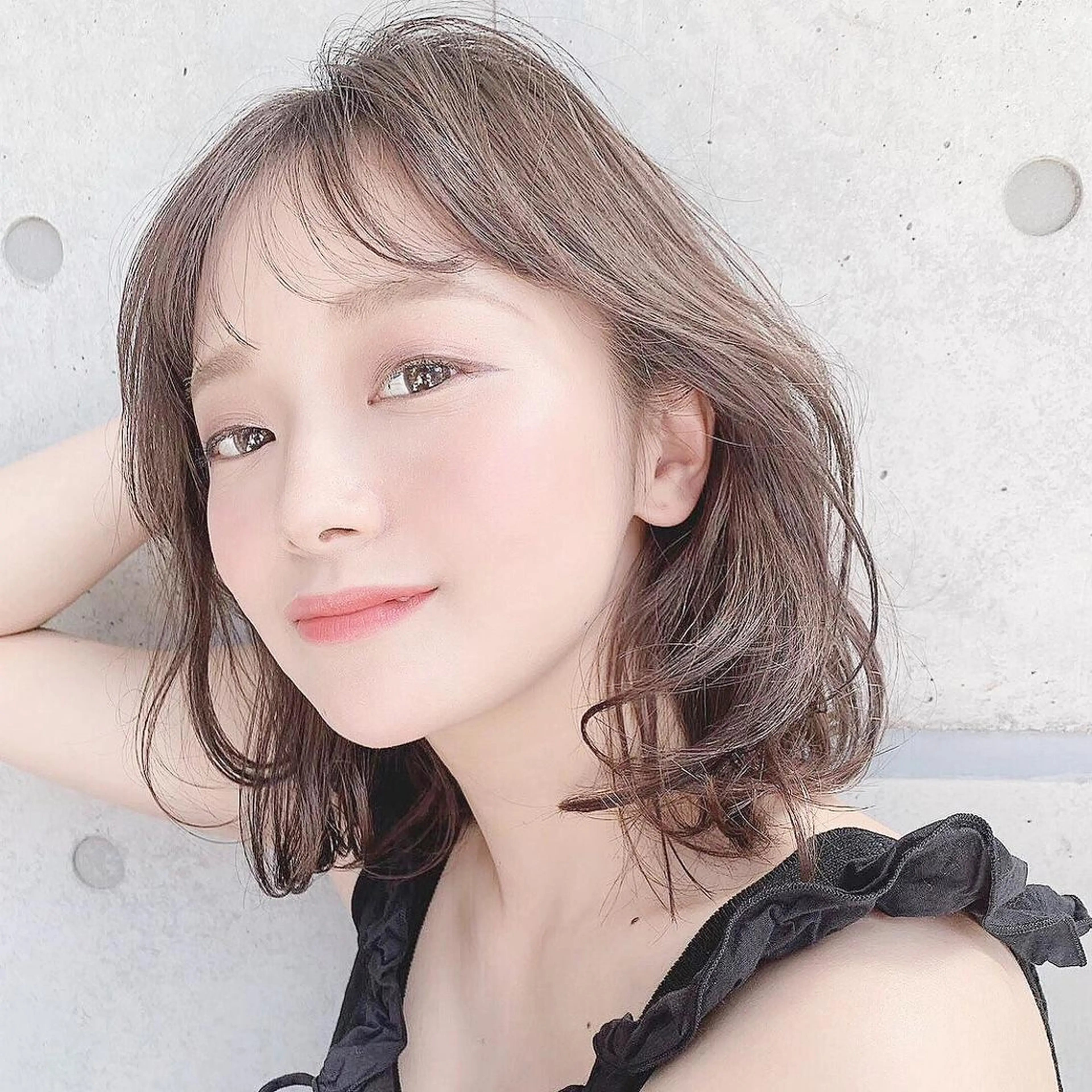 ミディアム カラー ヘアアレンジ メンズ特化 水口湧太のヘアスタイル
