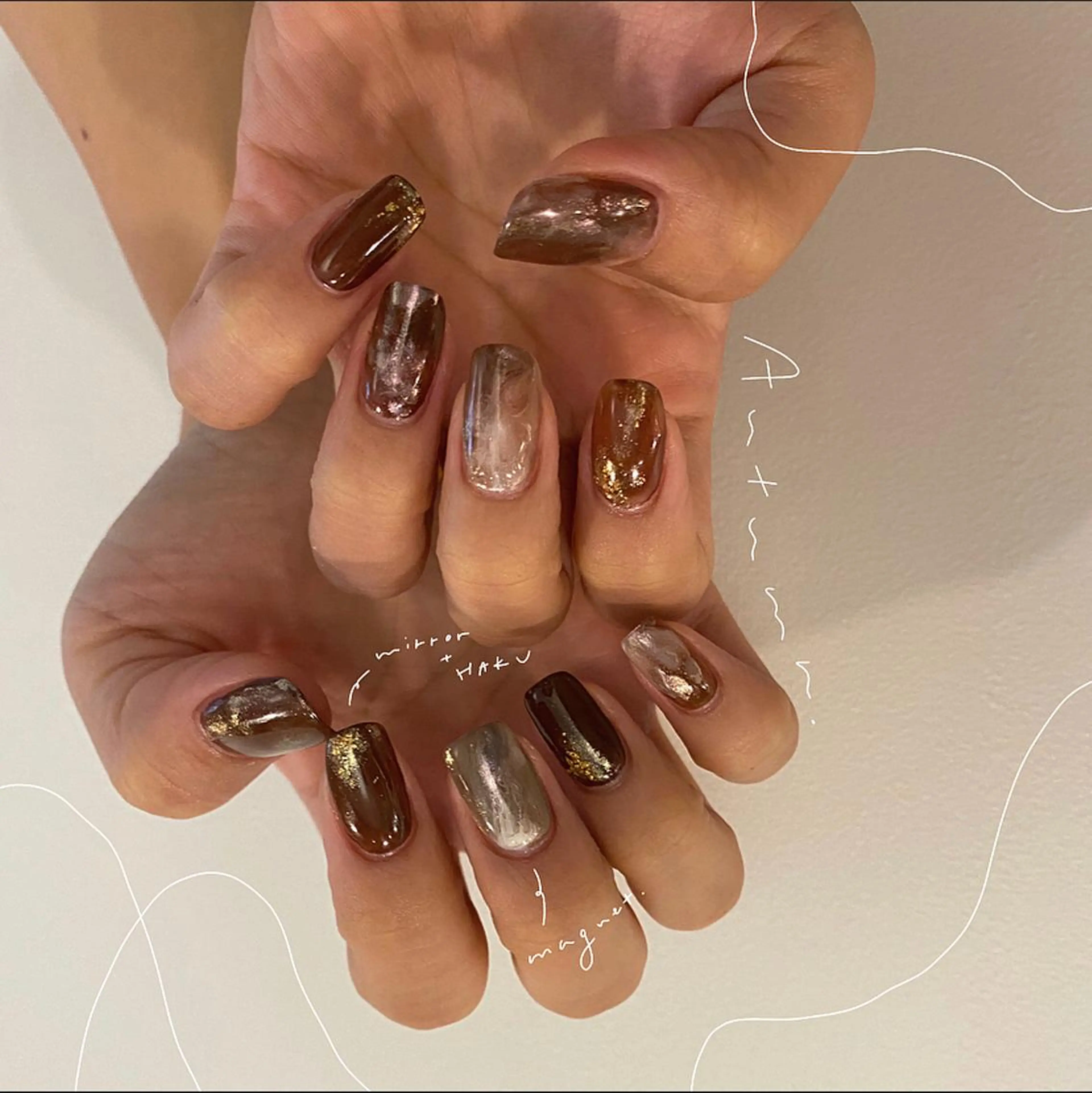 ネイル 持ち込み ハンドネイル &. momoのネイルデザイン