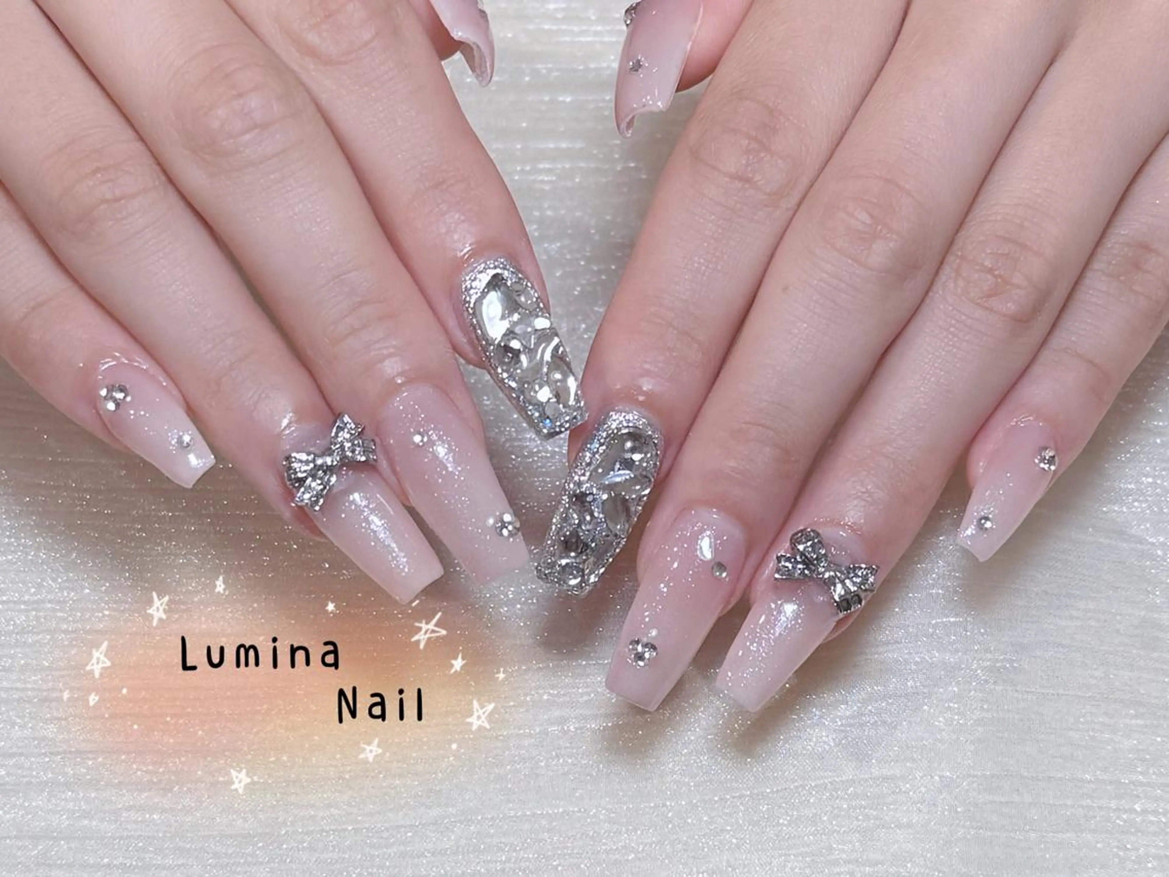 ネイル ハンドネイル ハンドケア Lumina _MIO研修のネイルデザイン