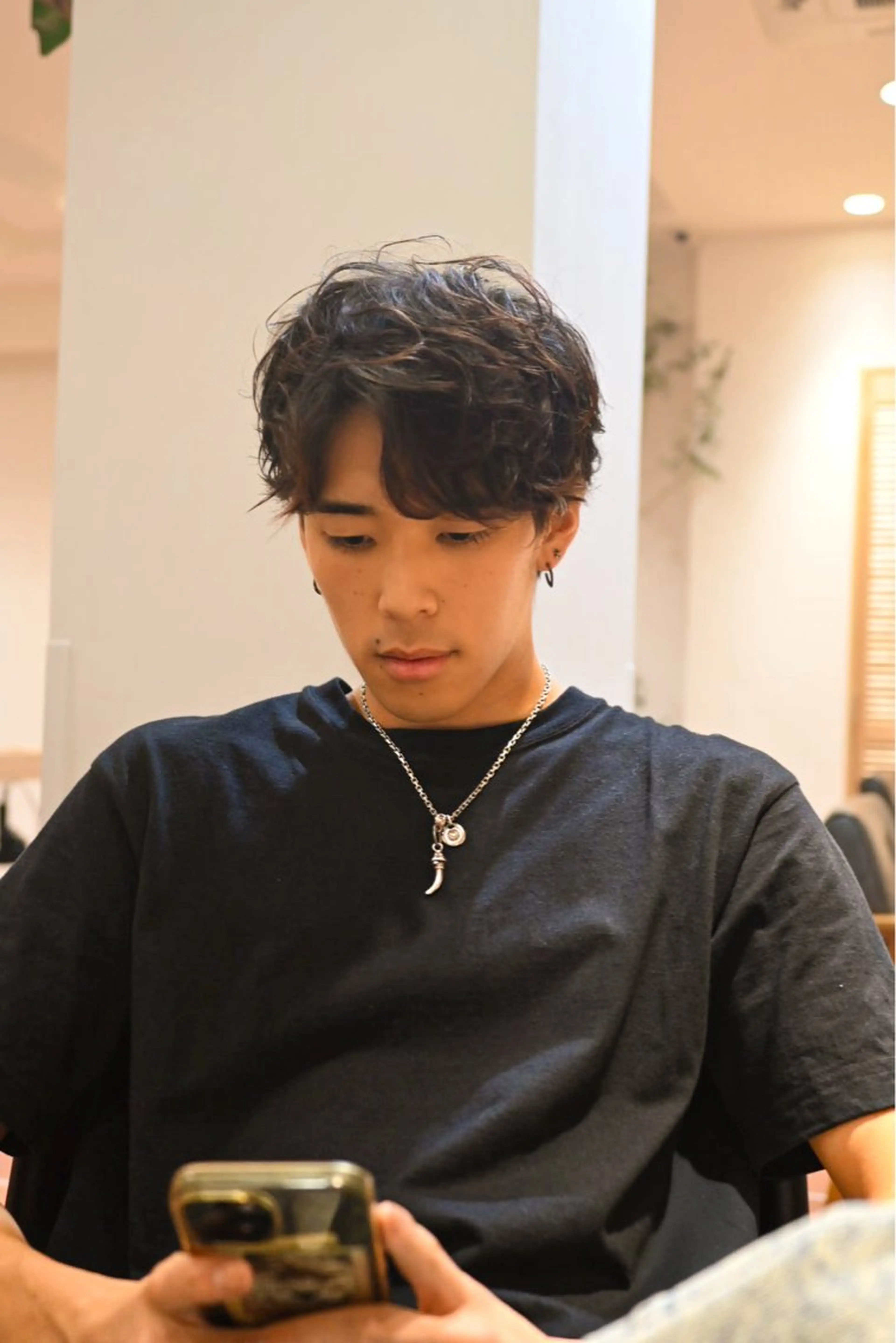 ショート 三鷹/メンズヘア/ メンズパーマ/トナミのヘアスタイル