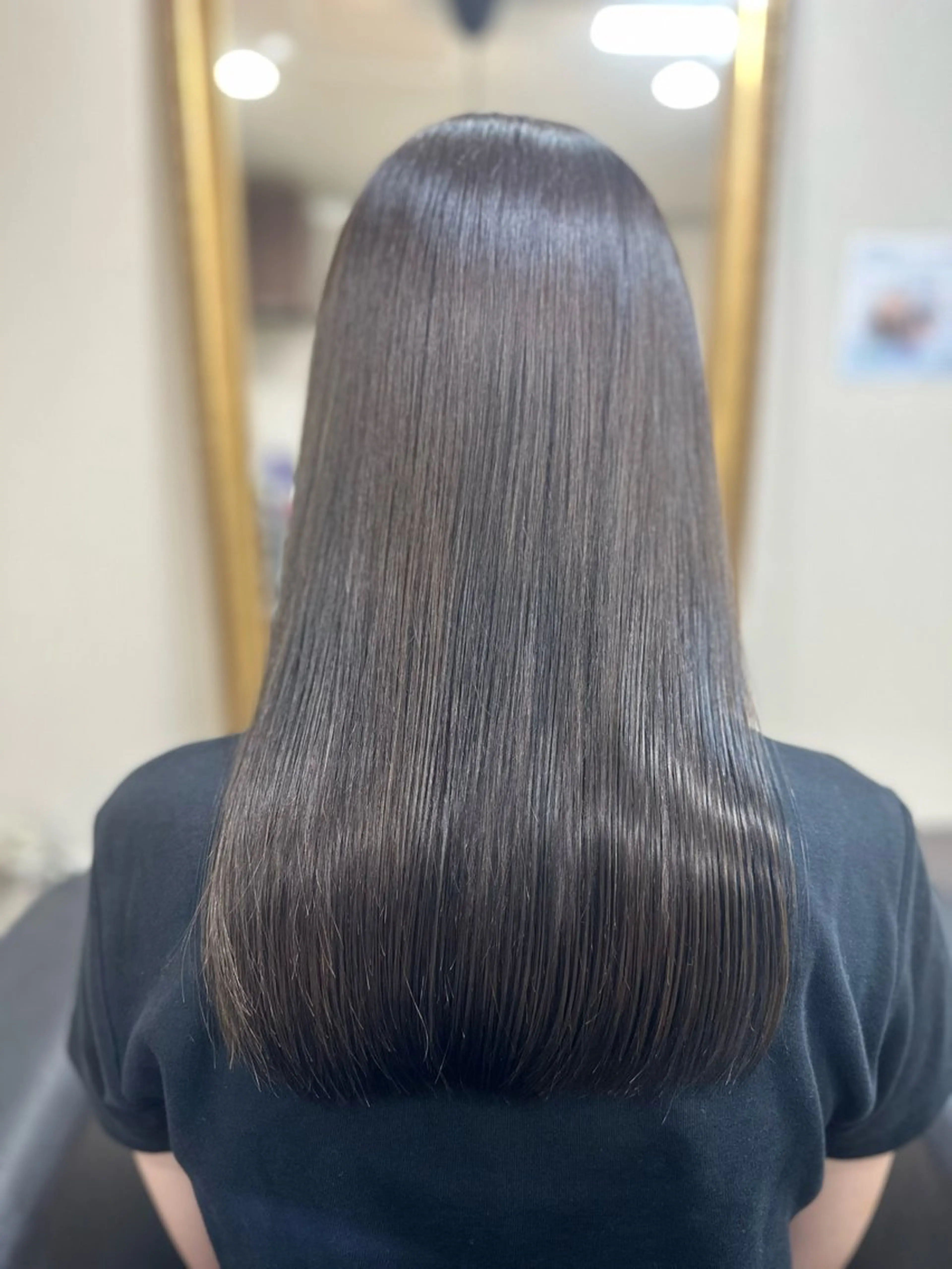 ロング カラー 中原 澪のヘアスタイル