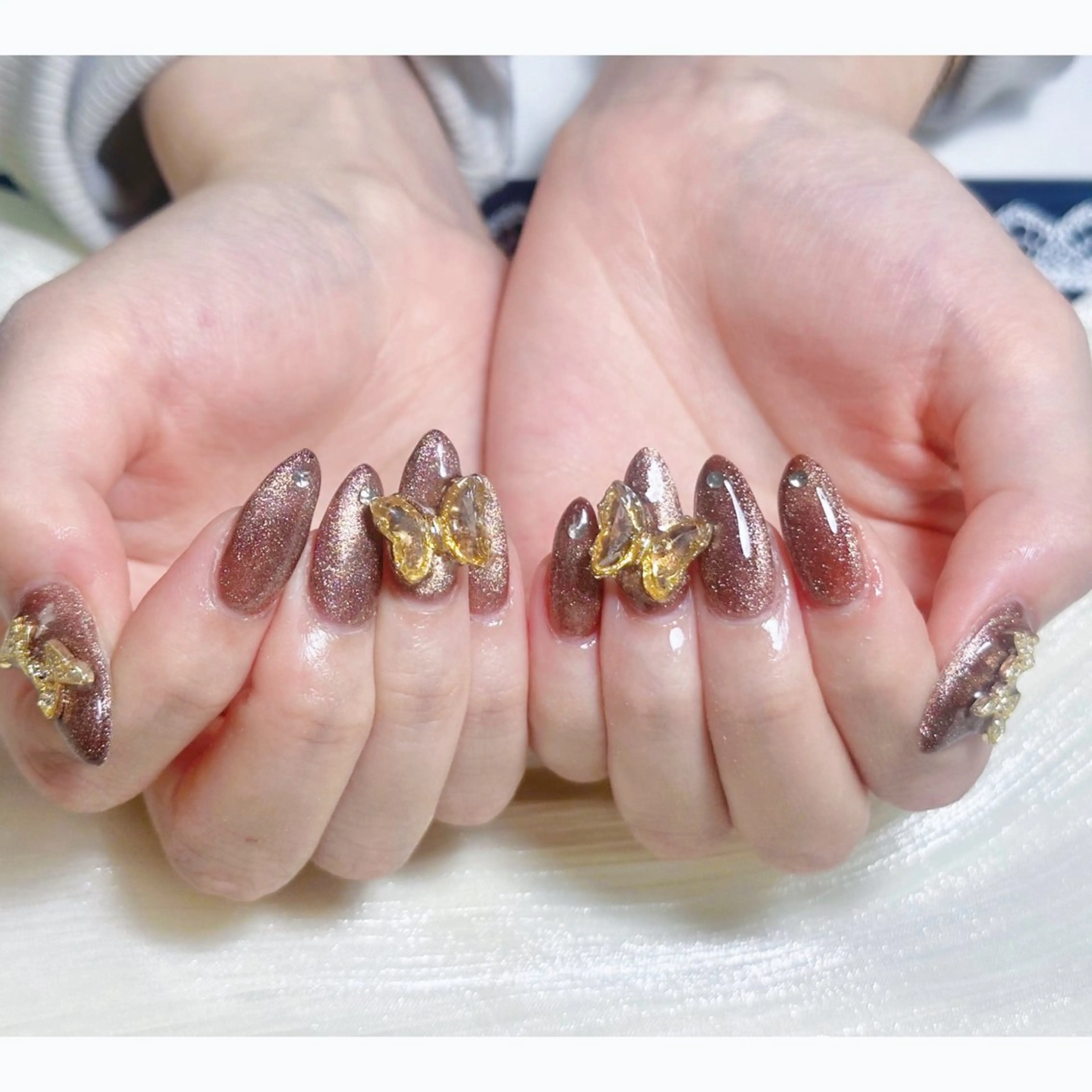 ネイル ハンドネイル ハンドケア 🍑 momo_nailのネイルデザイン