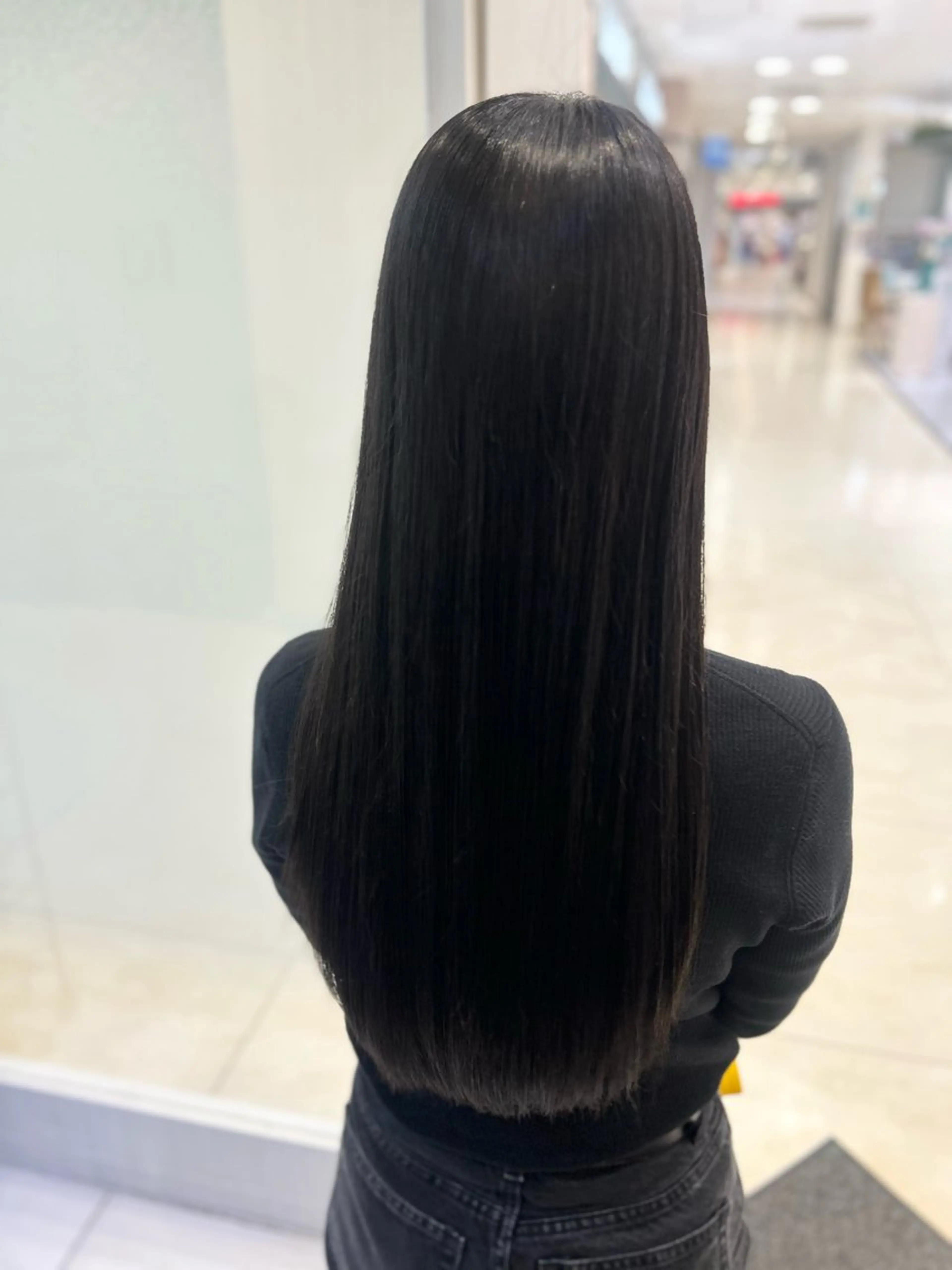 ロング カラー 髪質改善/縮毛矯正 ササキナツミのヘアスタイル