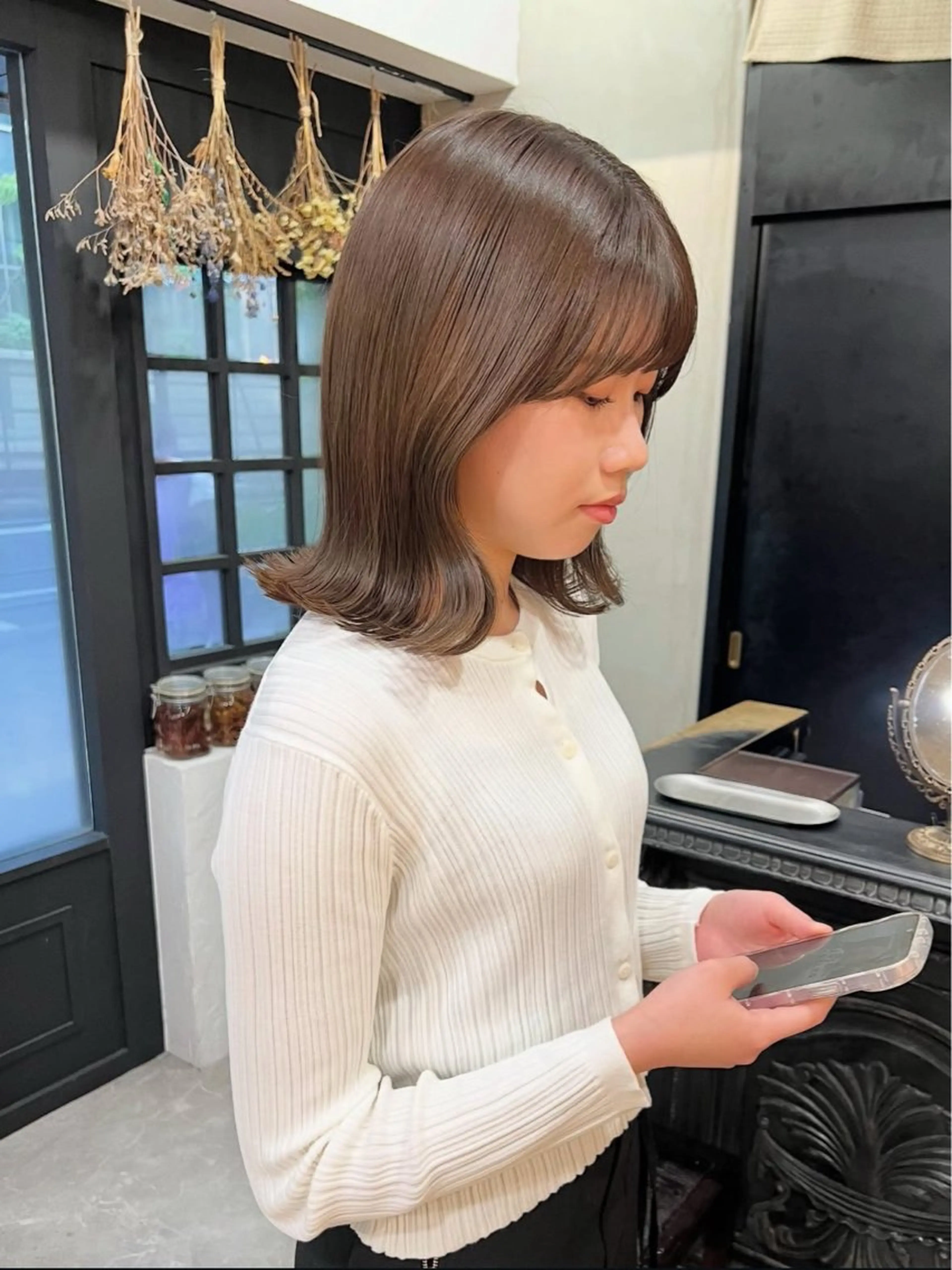 ミディアム ✨レディースカット モデル募集✨イブキのヘアスタイル