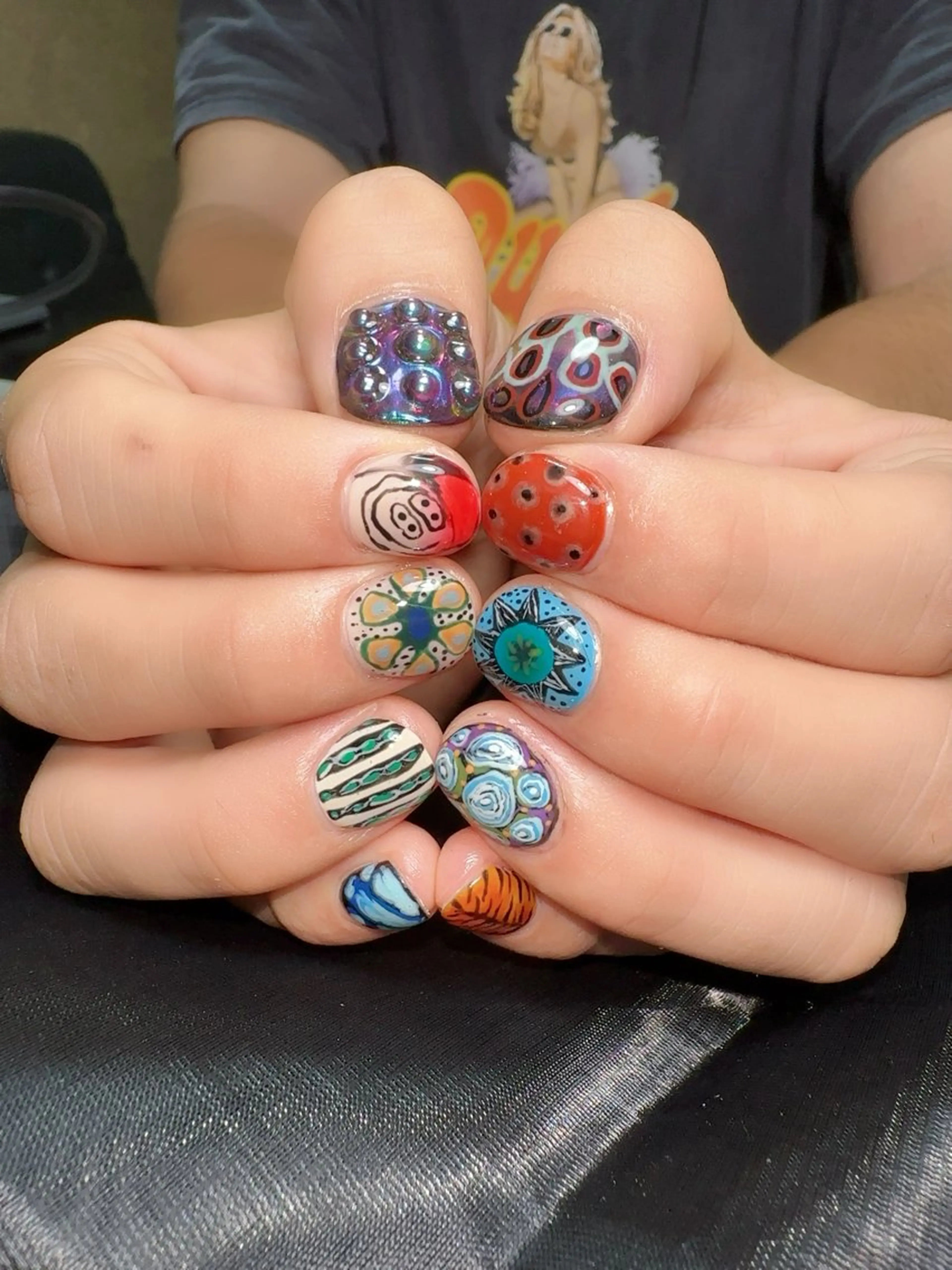 ネイル アートネイル ハンドネイル 上原 悠紀のネイルデザイン