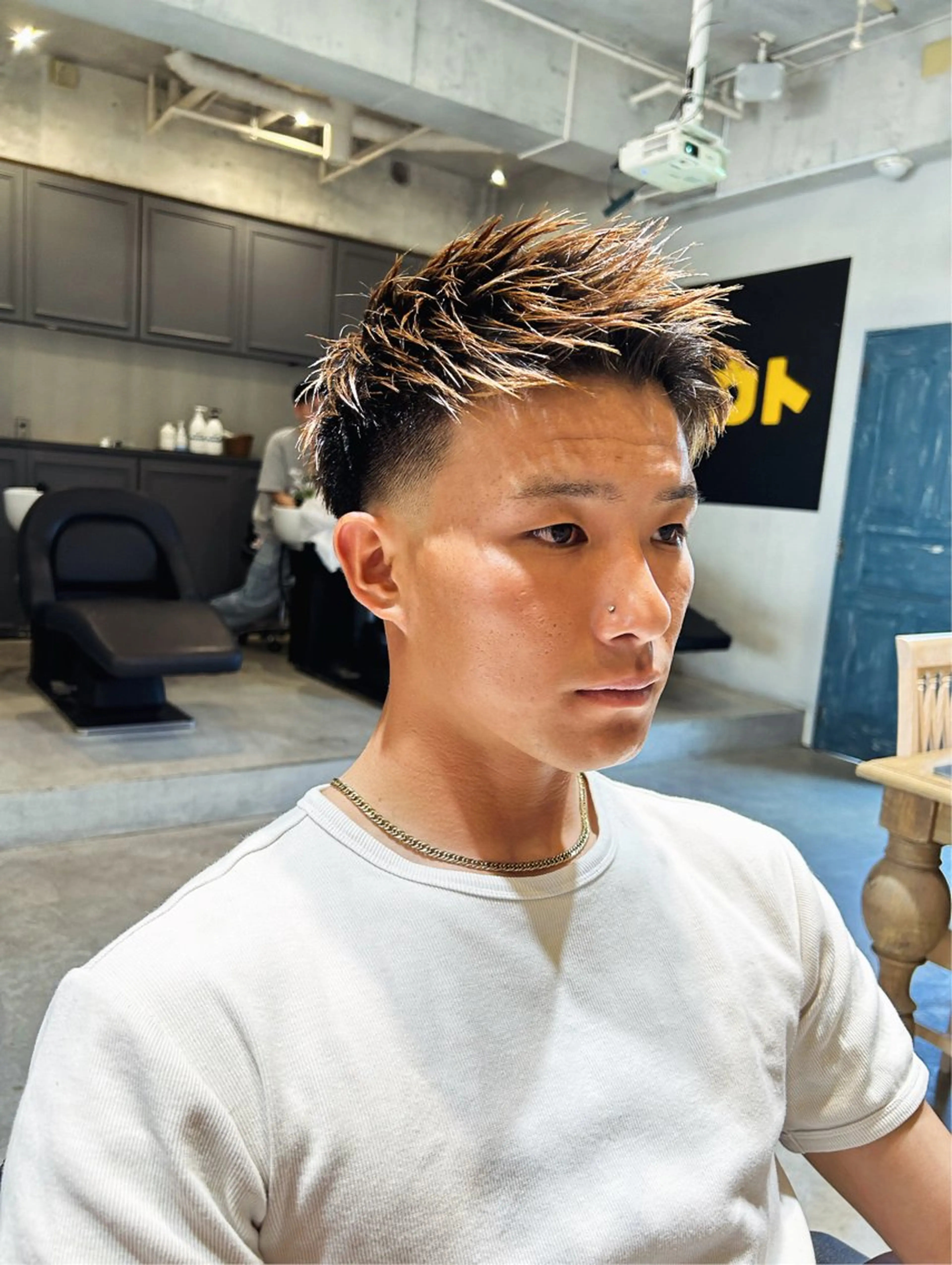 🔥men'sカット🔥+ワンカラー🎨+3Stepトリートメント🧴の写真