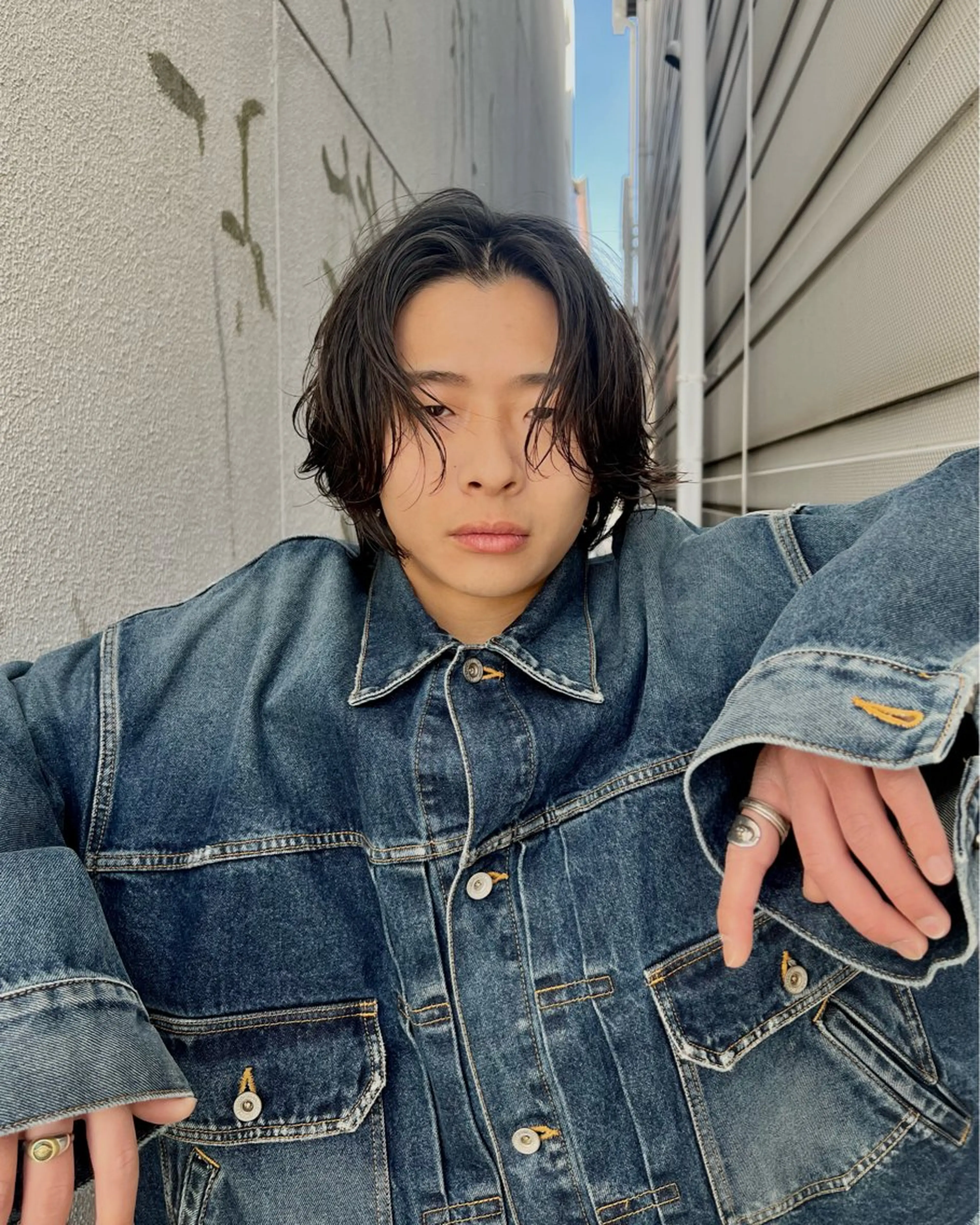 【撮影用モデル】メンズ！カット+パーマ🌀の写真