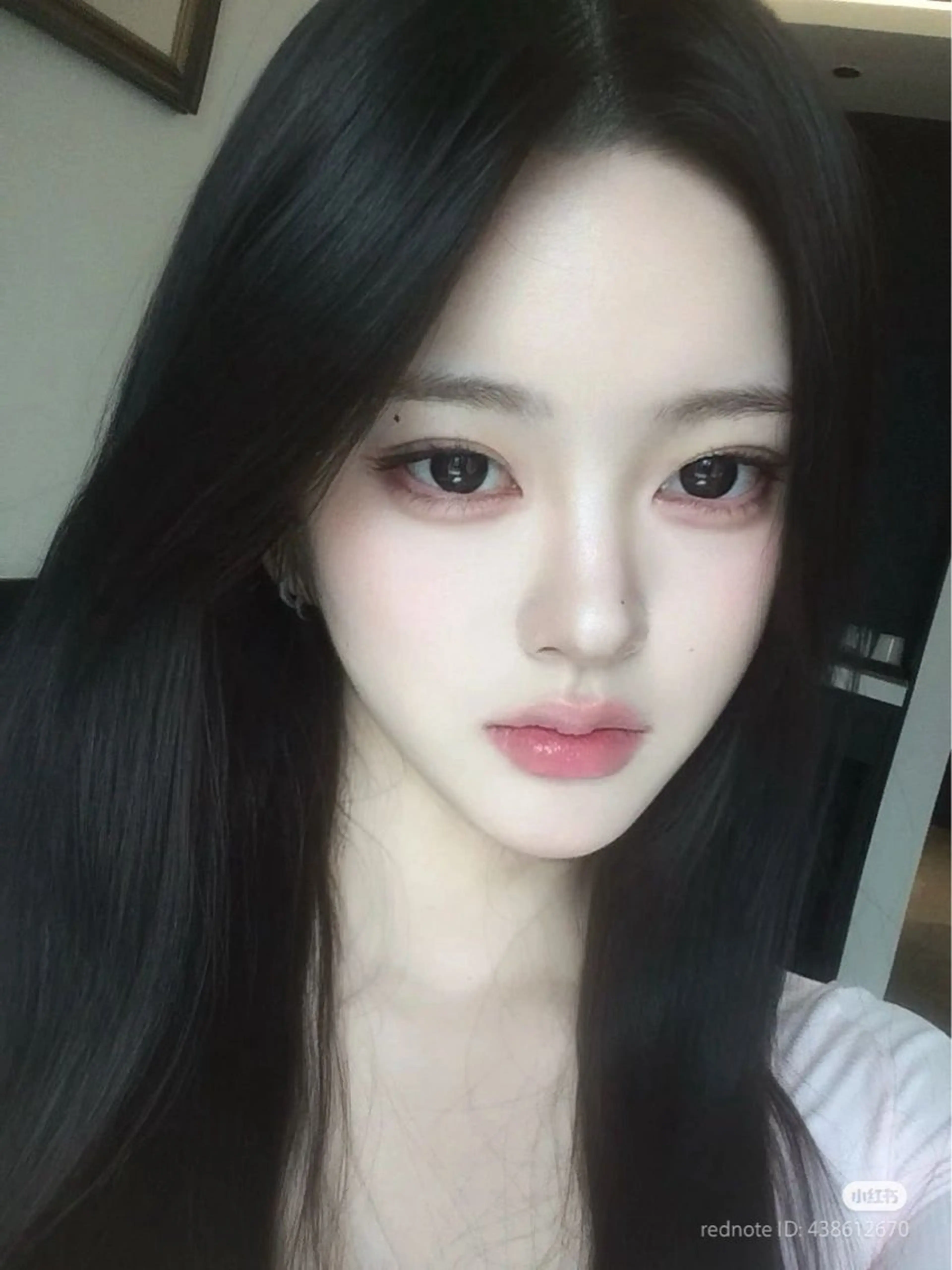 ロング カラー カット ヘアカラー 韓国風暗髪ヘア🤍 🫧MIREIのヘアスタイル