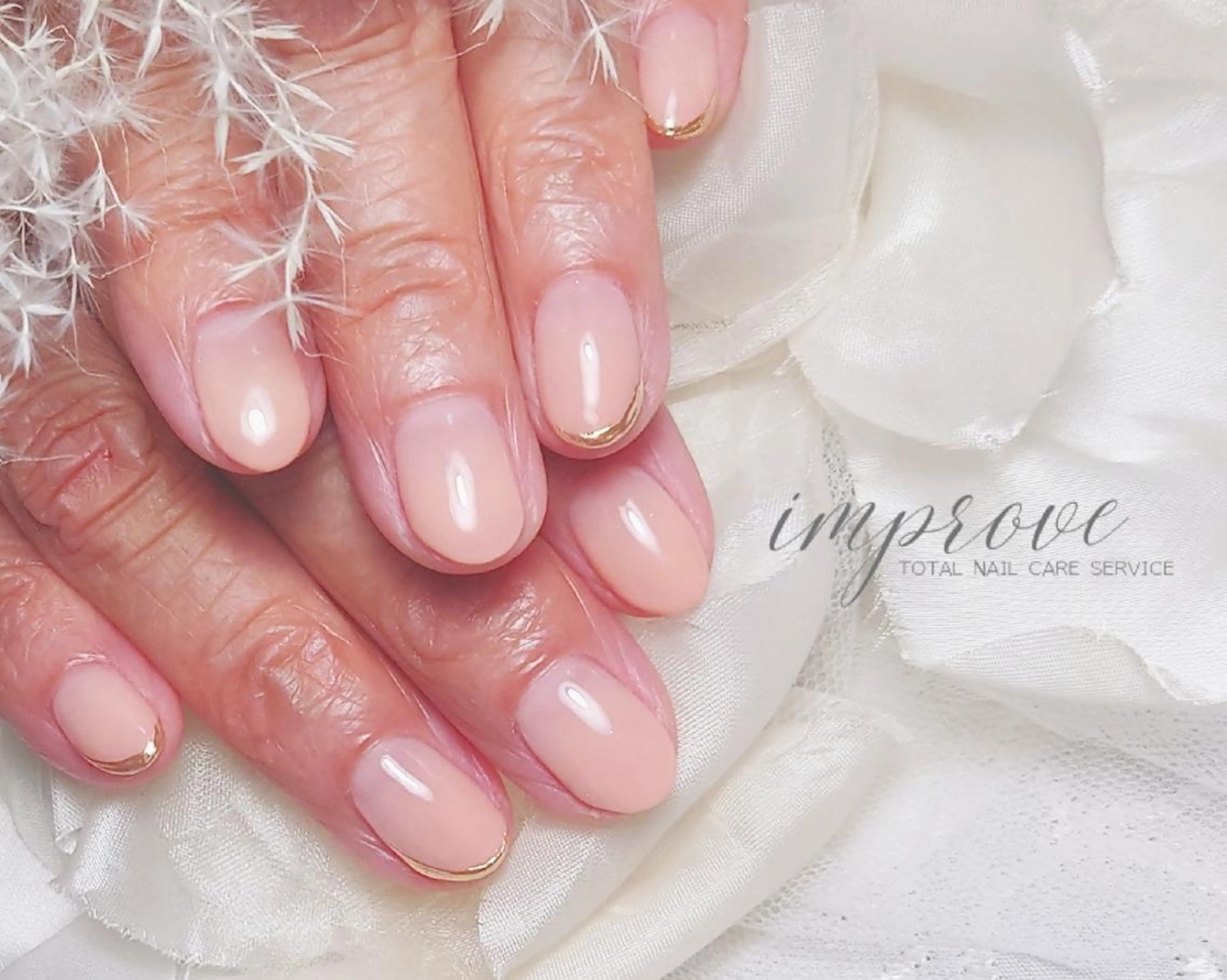 ネイル ジェルネイル ミラーネイル improve /mamiのネイルデザイン