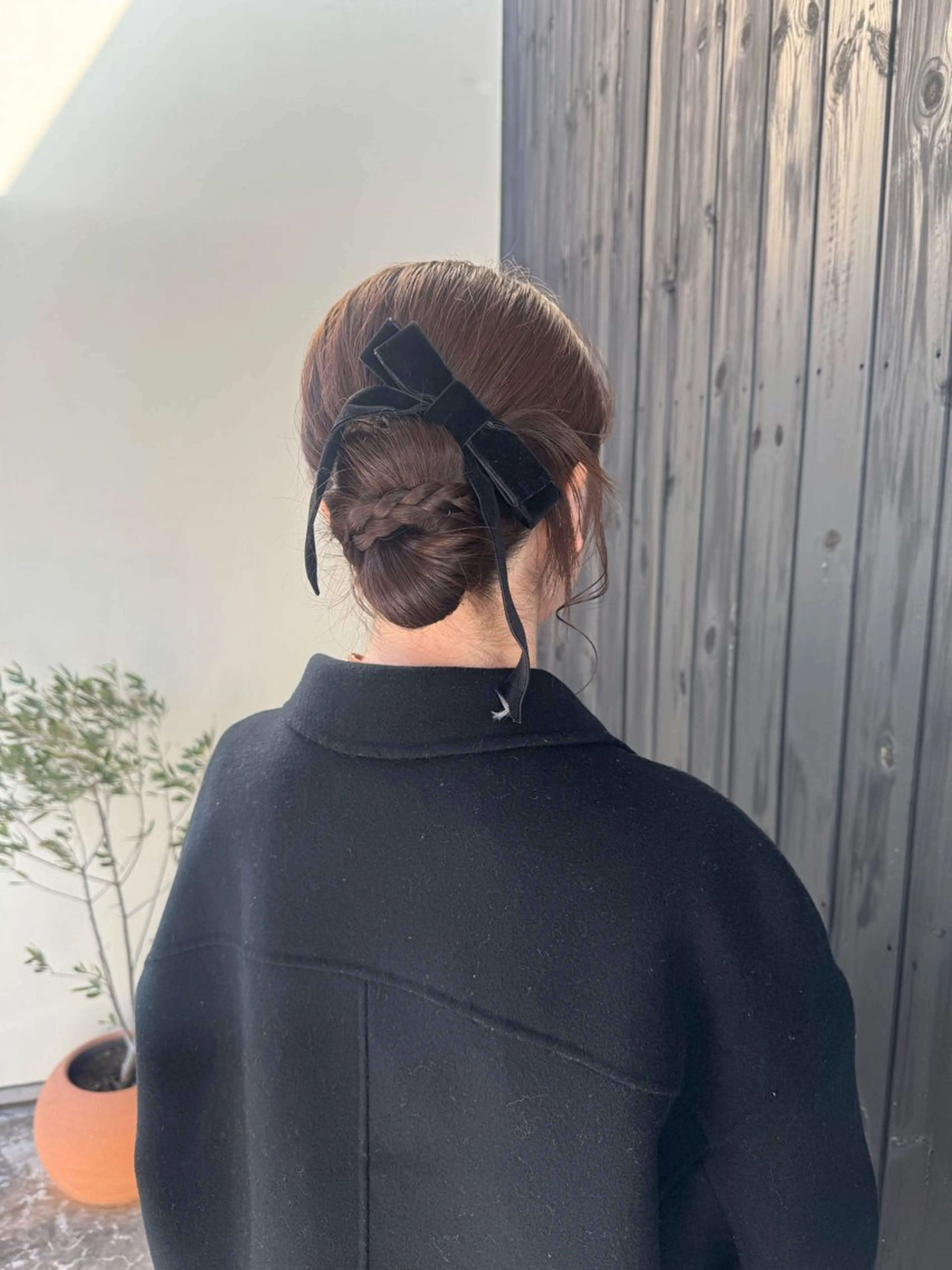 ヘアアレンジ 青とそら いしざかのヘアスタイル