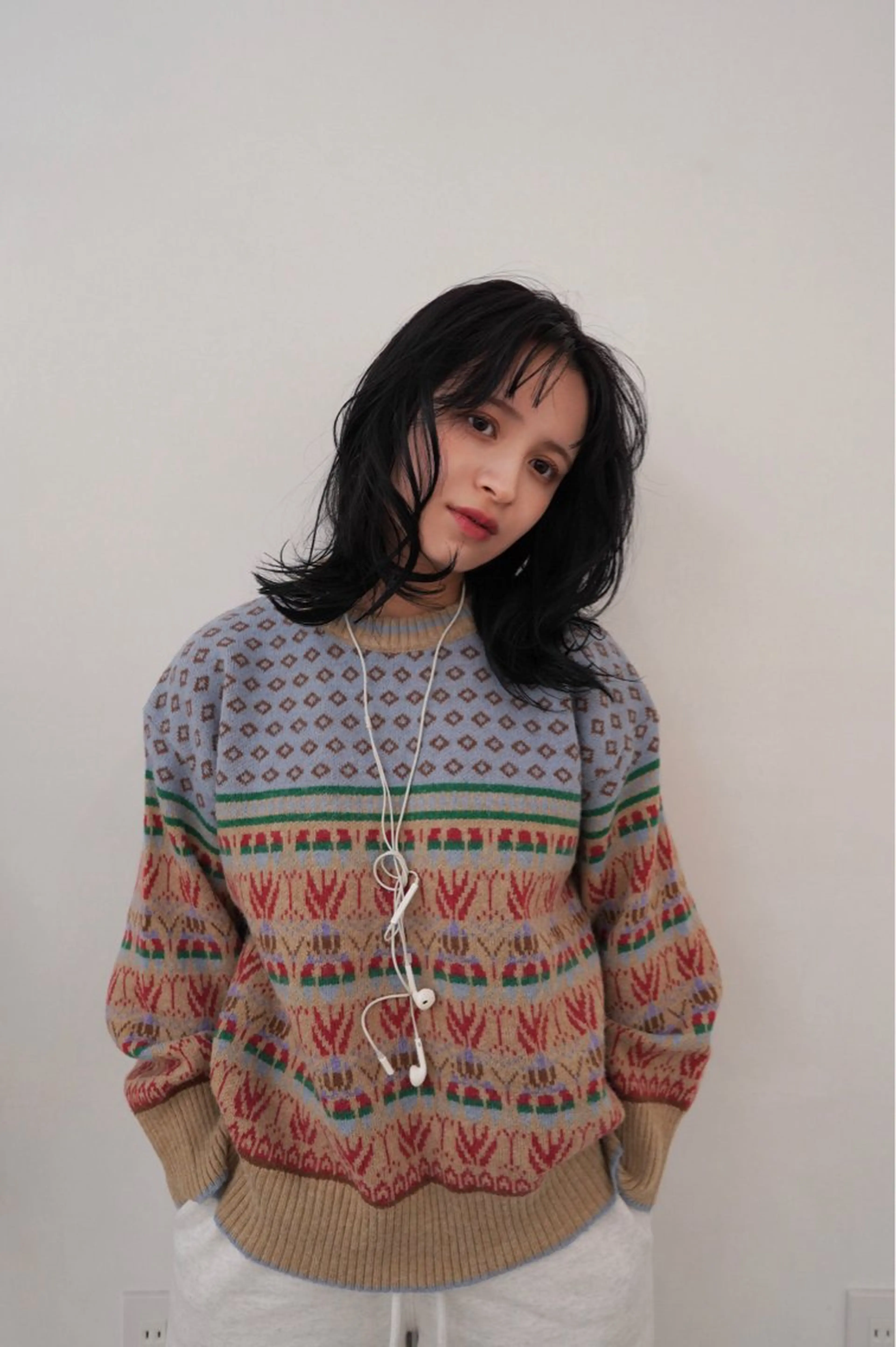 ミディアム パーマ OLSEN D.B.A BALLOON HAIR所属・さとう あやかのヘアスタイル