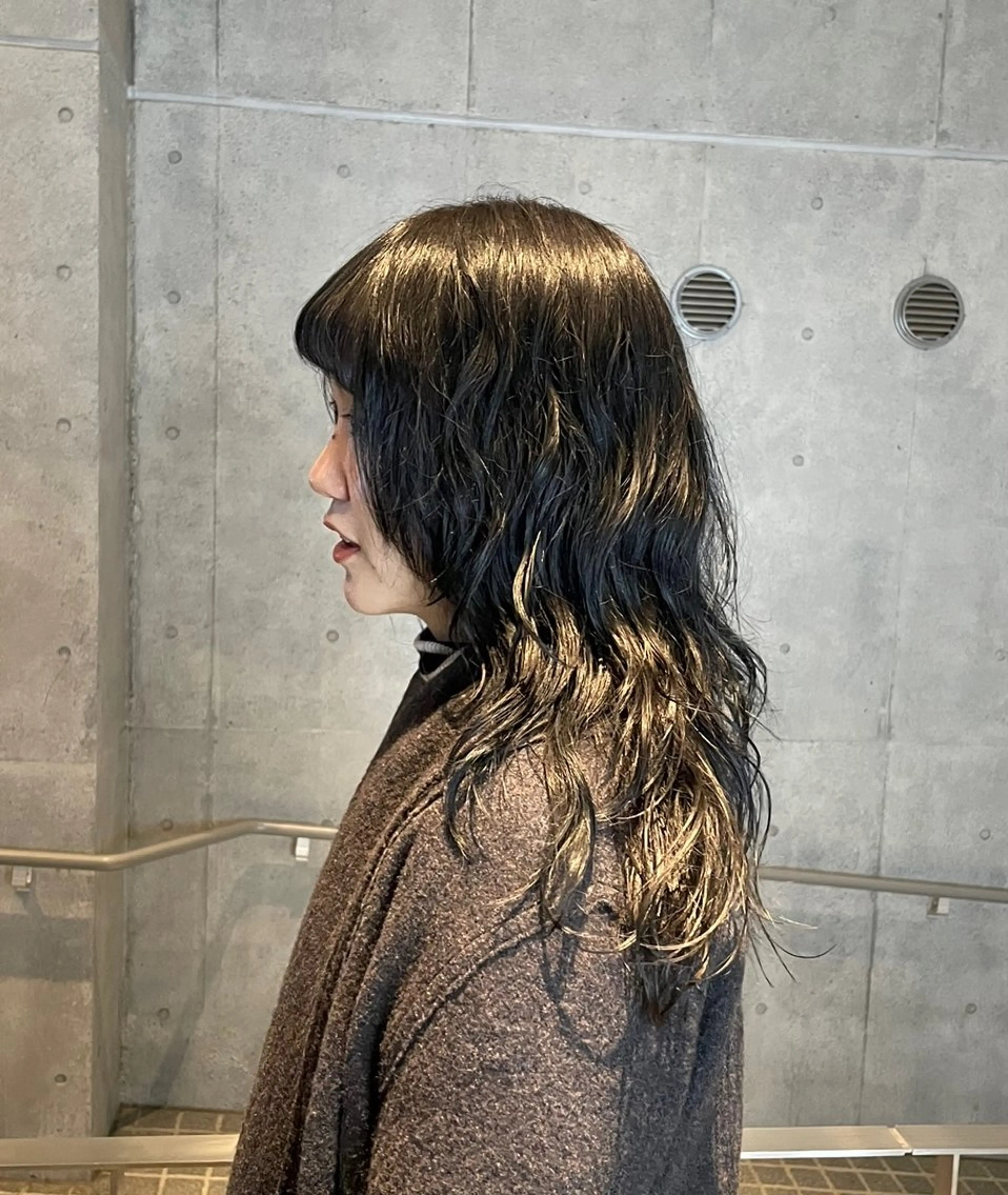 ロング パーマ HAIR SALON M所属・🌊メンズパーマ🌊 ハイライト🌈アリサのヘアスタイル