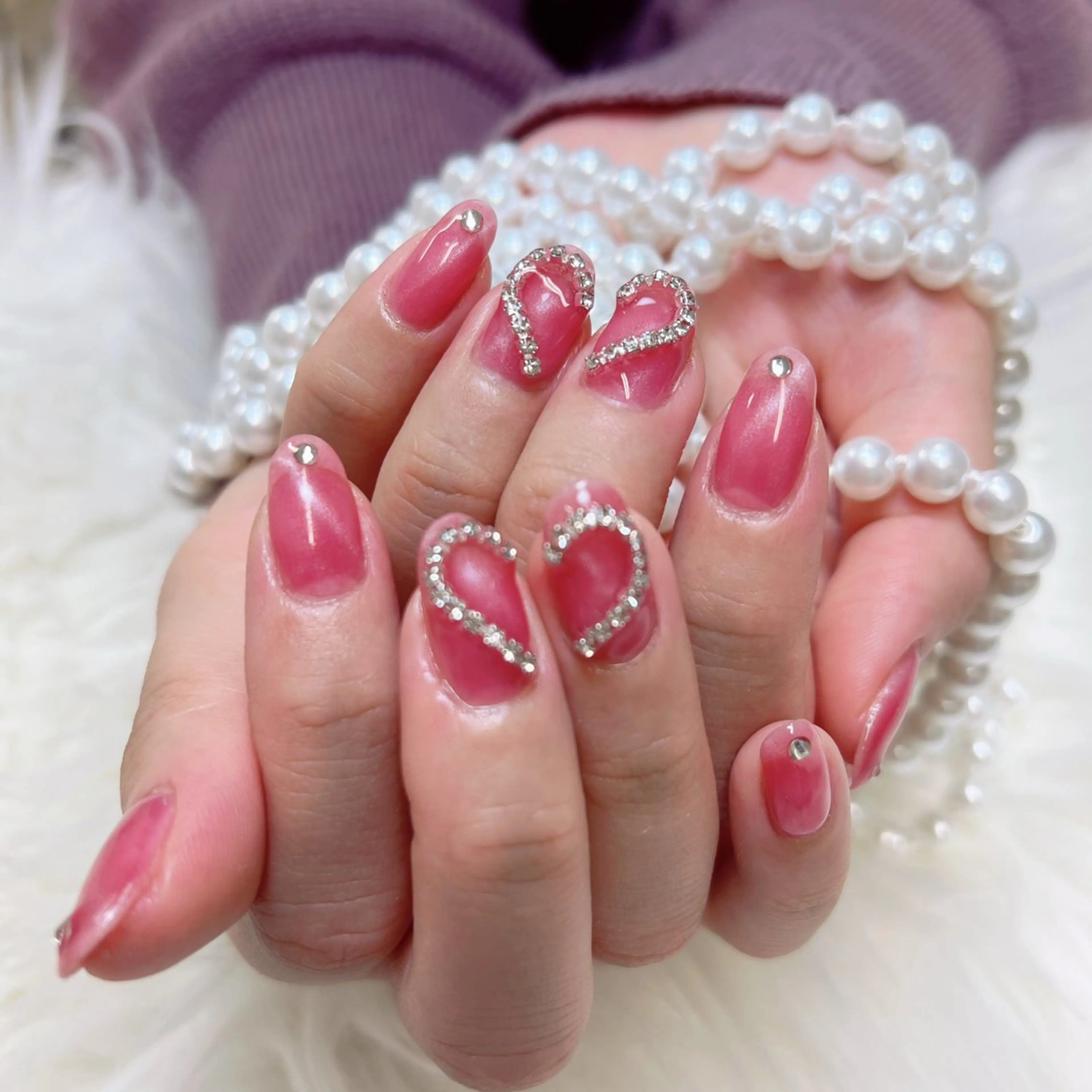 ネイル ハンドネイル ハンドケア クローバーnail SARAのネイルデザイン