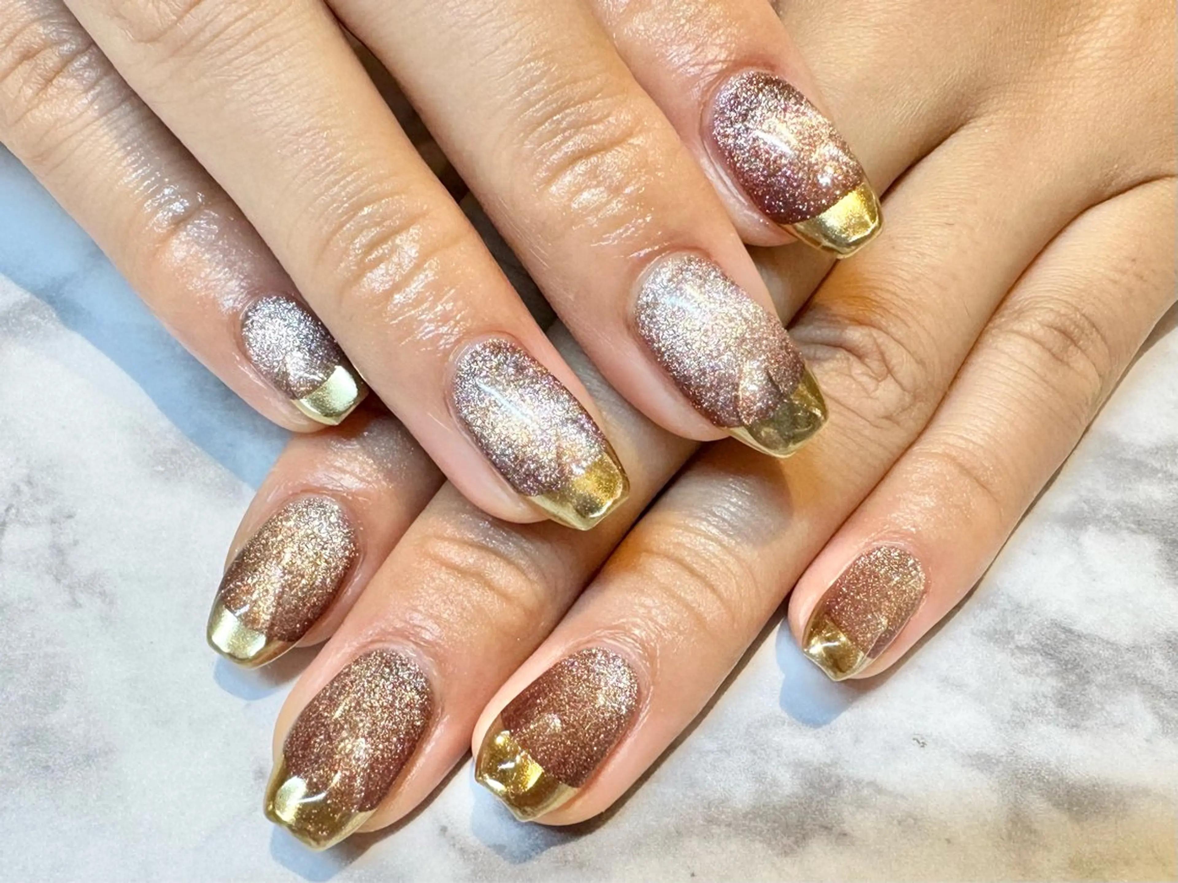 ネイル フレンチネイル ロングネイル マグネットネイル マグネットフレンチ メンズネイル 痛ネイル🩶推し活 🤍店長sagawaのネイルデザイン