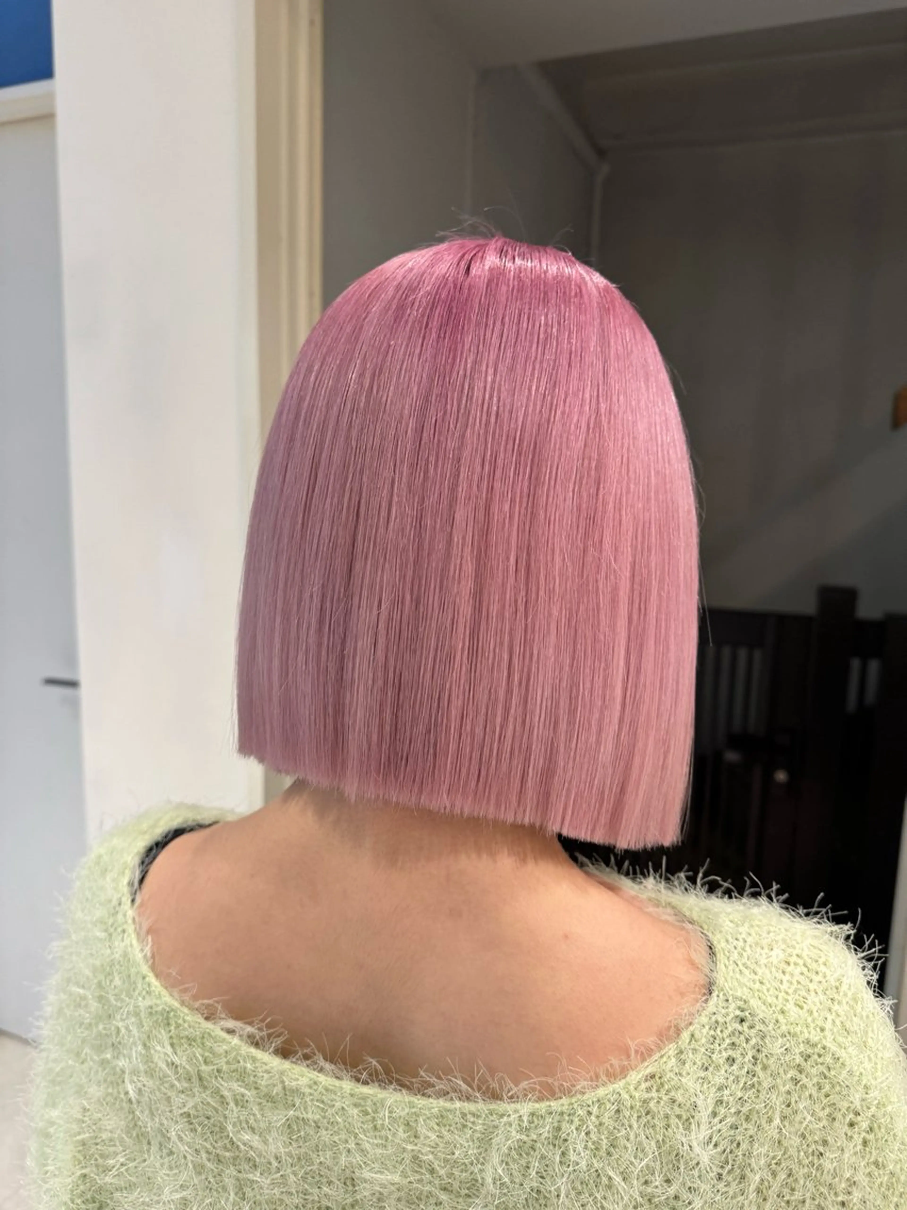 ショート カラー ピンクカラー ホワイトピンク カット ヘアカラー トリートメント 🌈評価No.1🌈 艶髪カラー❌エクステのヘアスタイル