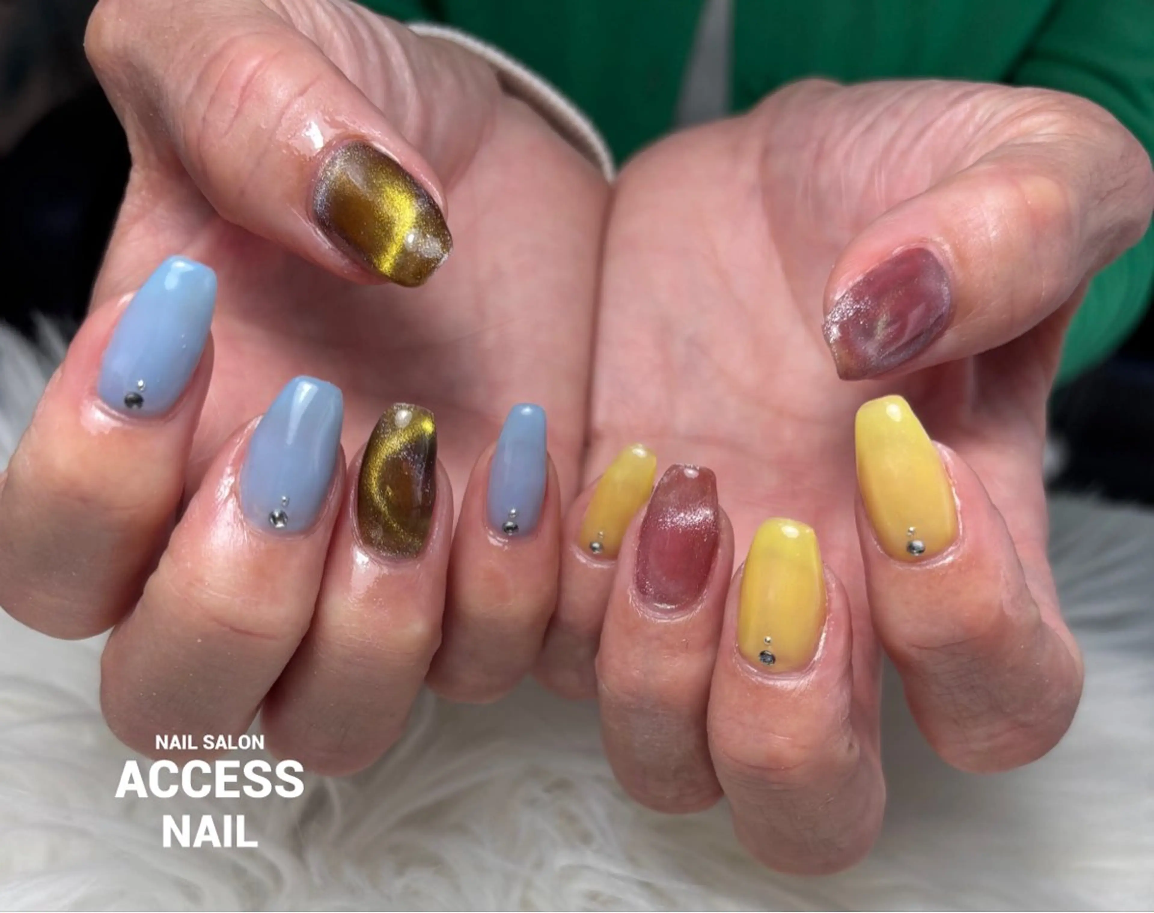 ネイル access nailのネイルデザイン