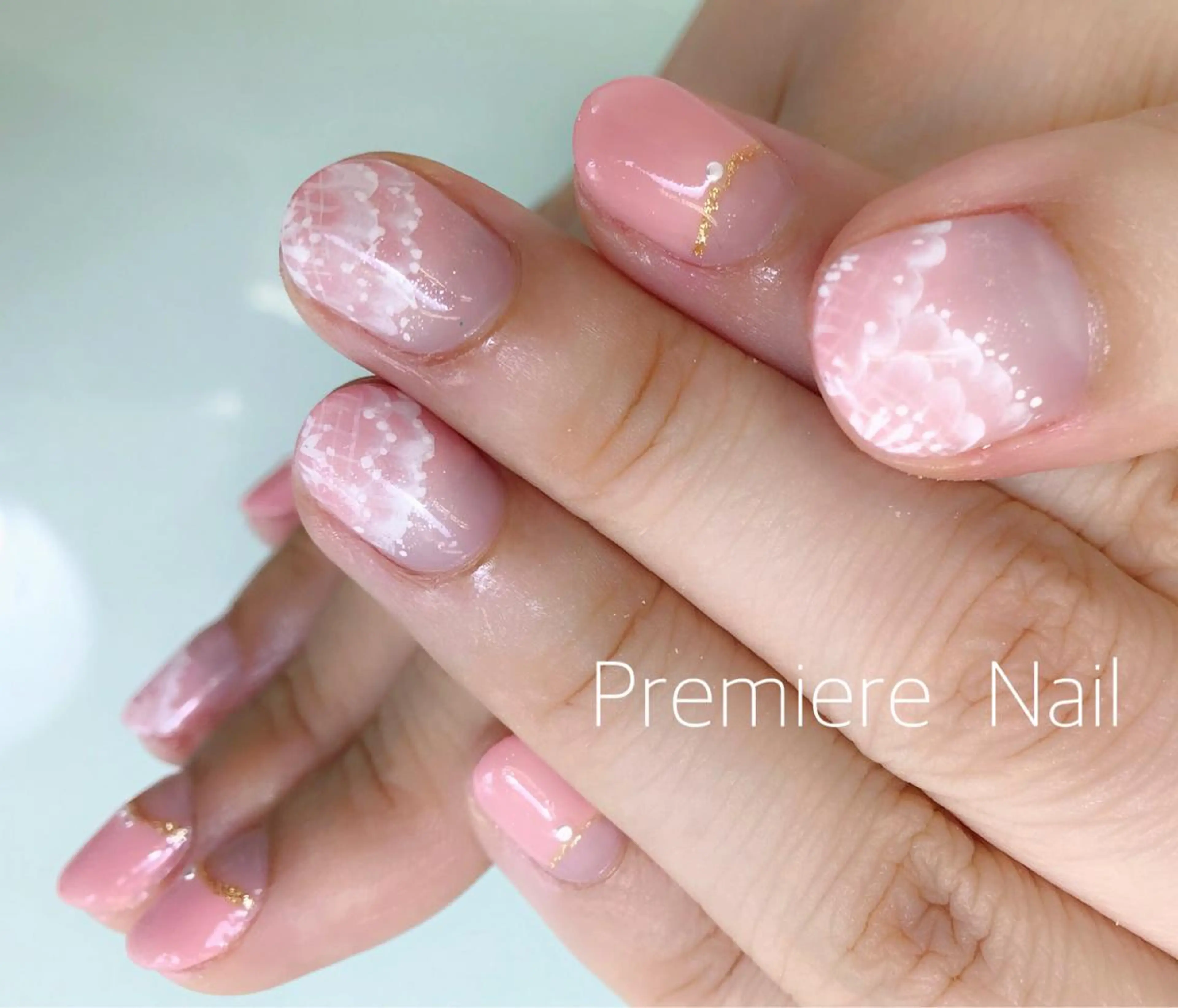 ネイル ジェルネイル レース Premiere Nail商店街店のネイルデザイン