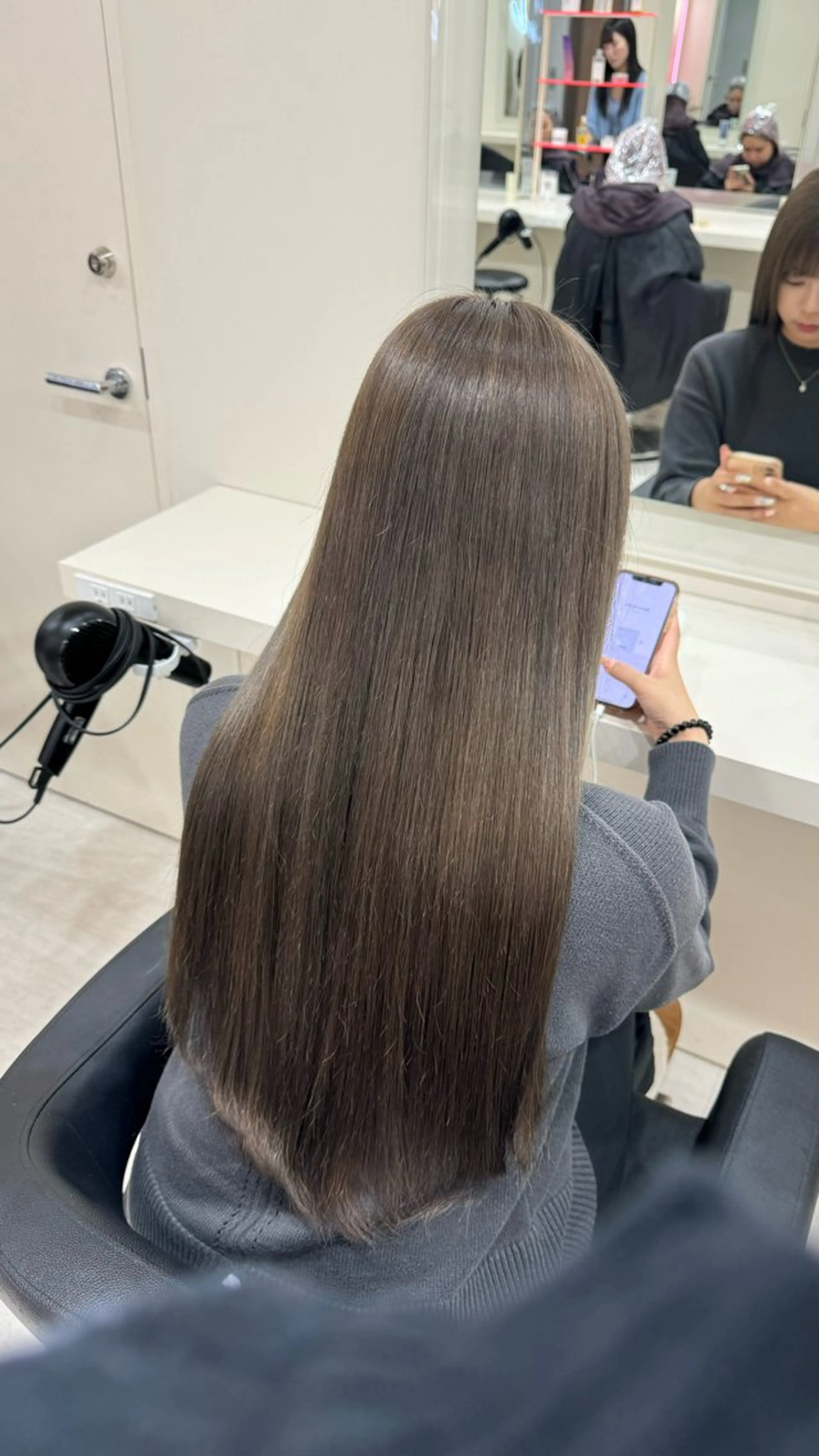 ロング カラー 🤍韓国大人っぽ ベージュMAI🤍のヘアスタイル