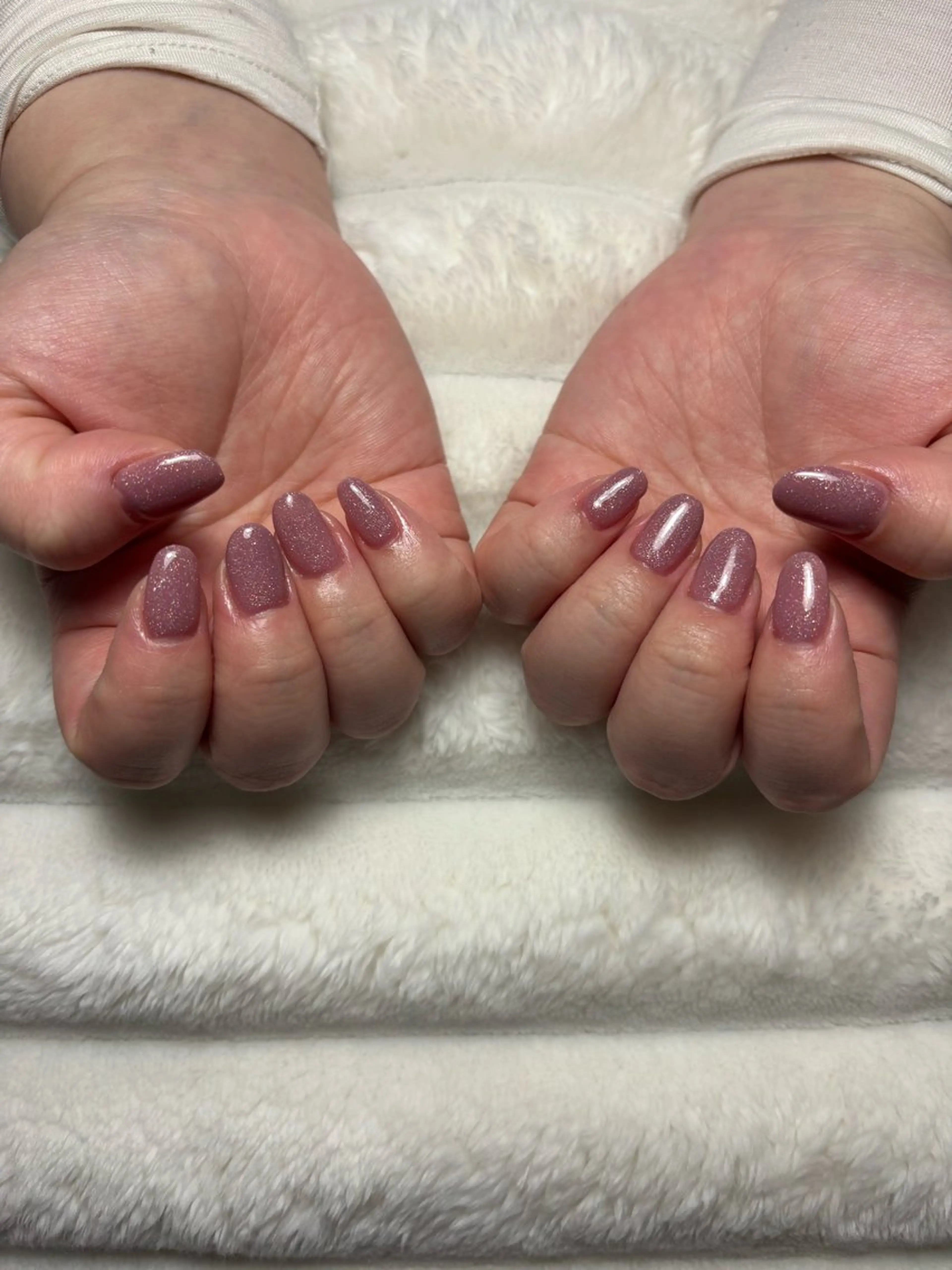 ネイル ワンカラーネイル シンプルネイル ハンドネイル Bean.所属・芝田 まりあ　モデル募集中のネイルデザイン