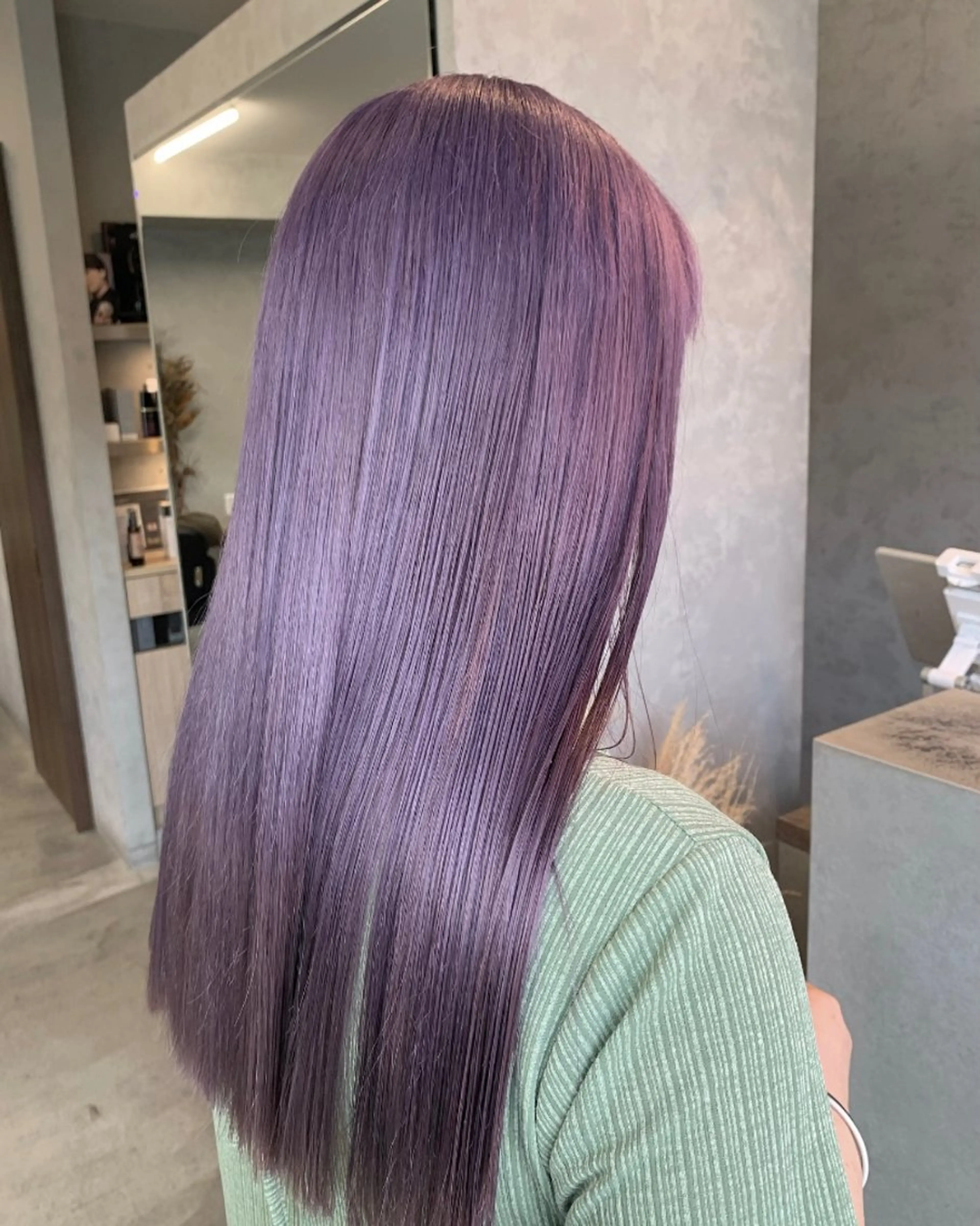 ロング カラー ヘアカラー トリートメント Haru/THREE …by velvetのヘアスタイル