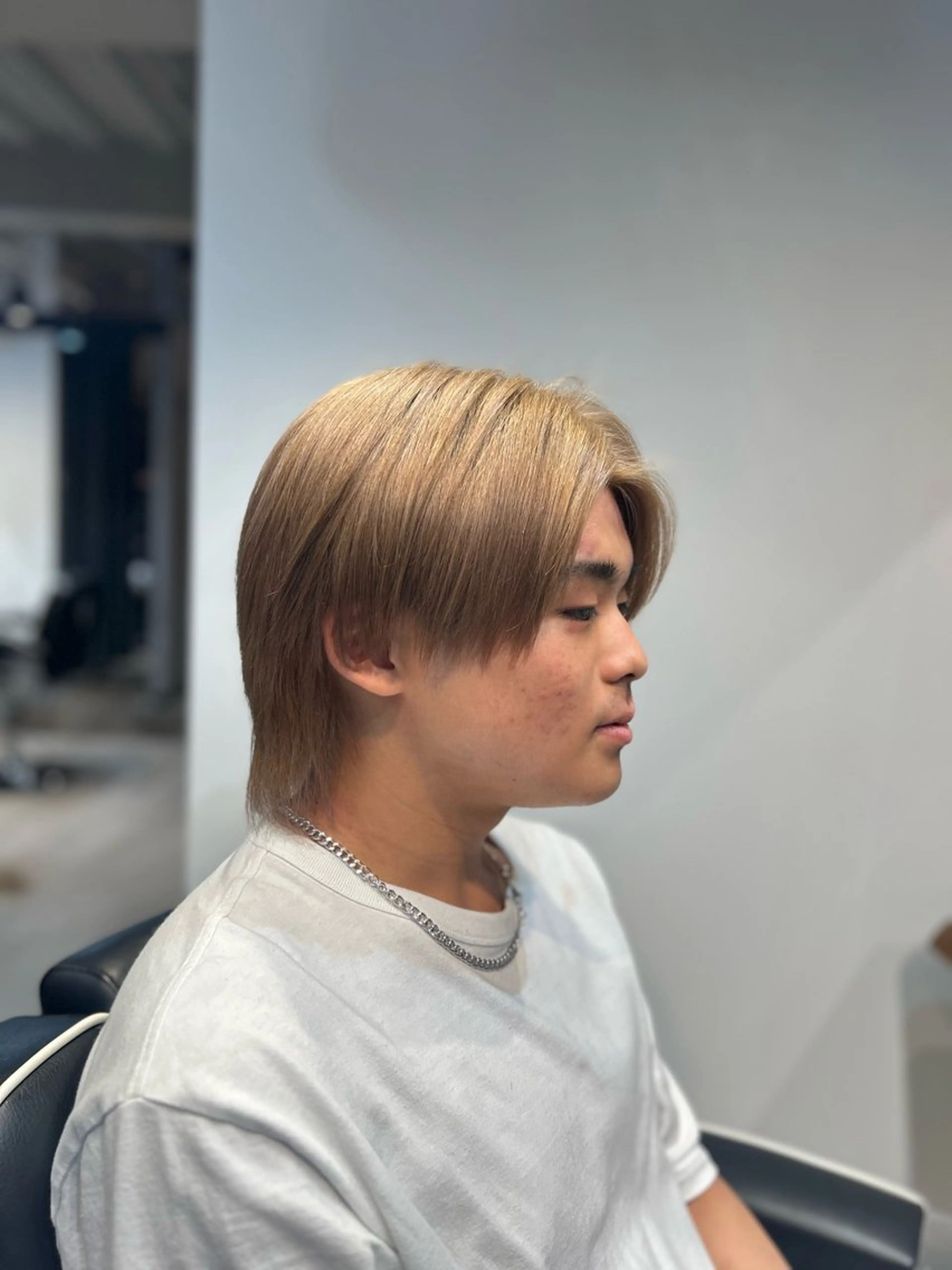 ミディアム カラー メンズ カット ヘアカラー SYUYA/パーマ/ マッシュスタイル特化のヘアスタイル