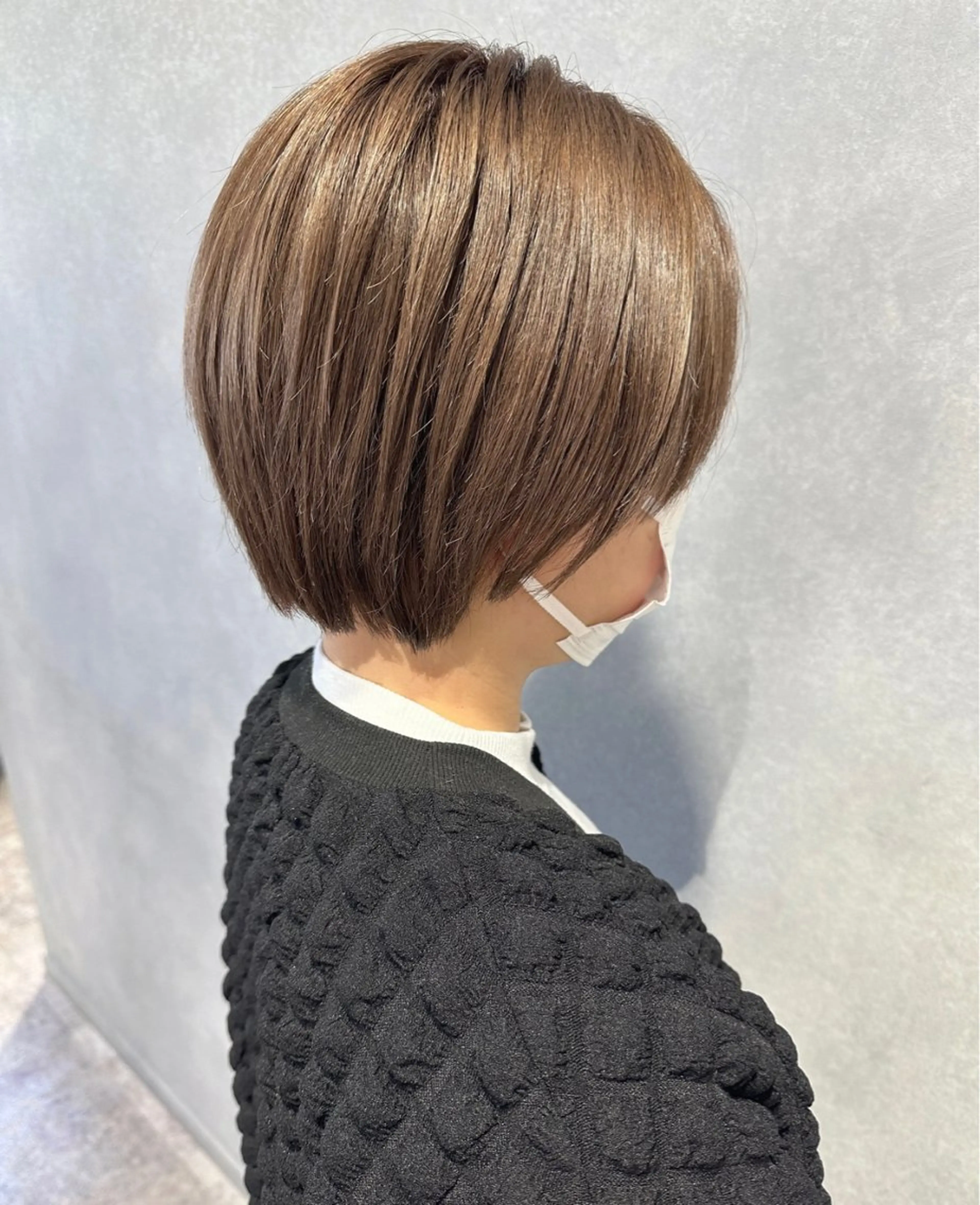 ショート カラー ブリーチ カット ヘアカラー 唐澤 千尋のヘアスタイル