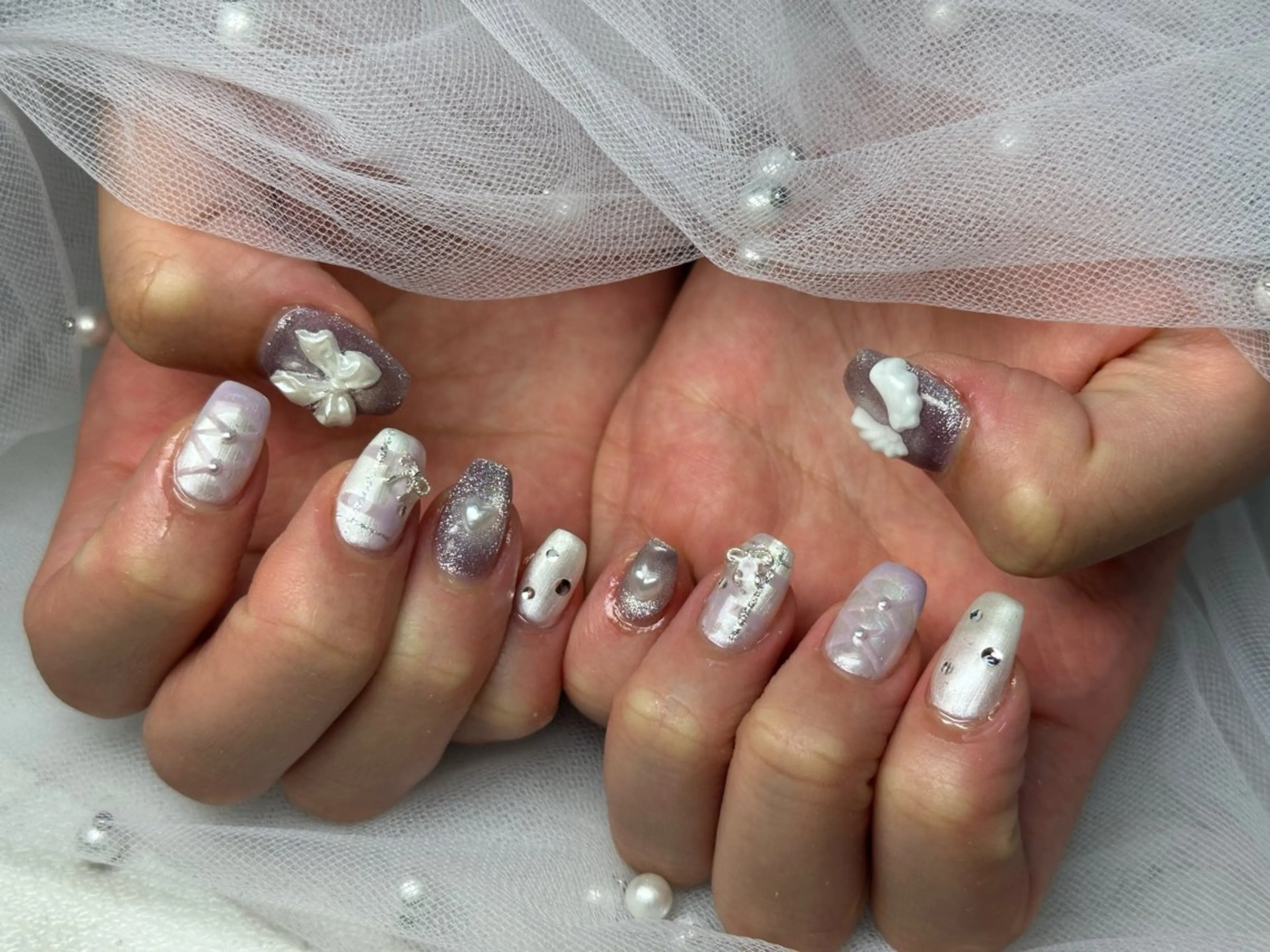 ネイル ハンドネイル Queennail 北堀江AYAのネイルデザイン