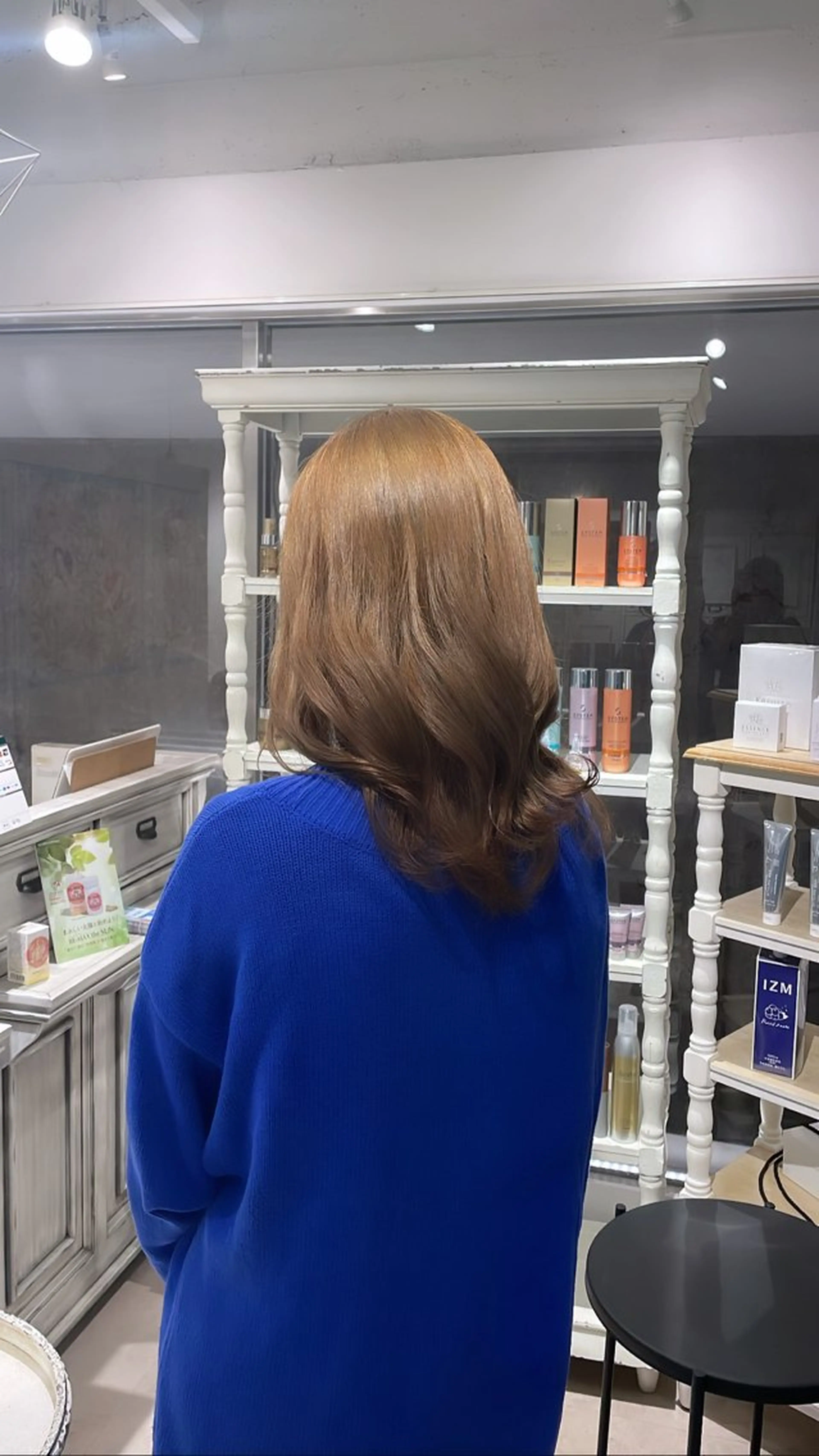 ミディアム カラー ベージュカラー CreBiA   eyelash所属・CreBiA🎀 ayaのマツエク・マツパデザイン