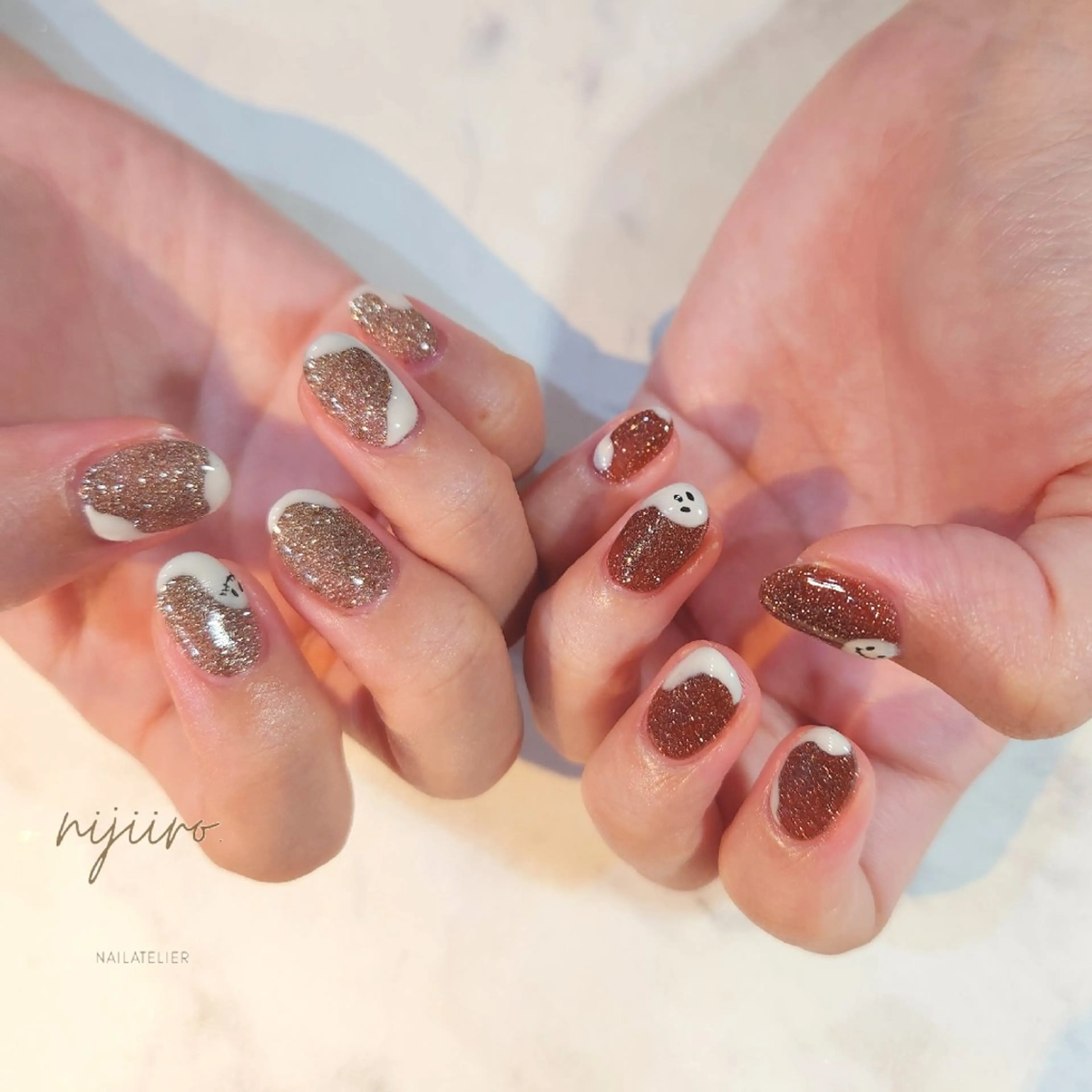 ネイル ハンドネイル nailatelier nijiiro.所属・nijiiro🌈 サトウのネイルデザイン