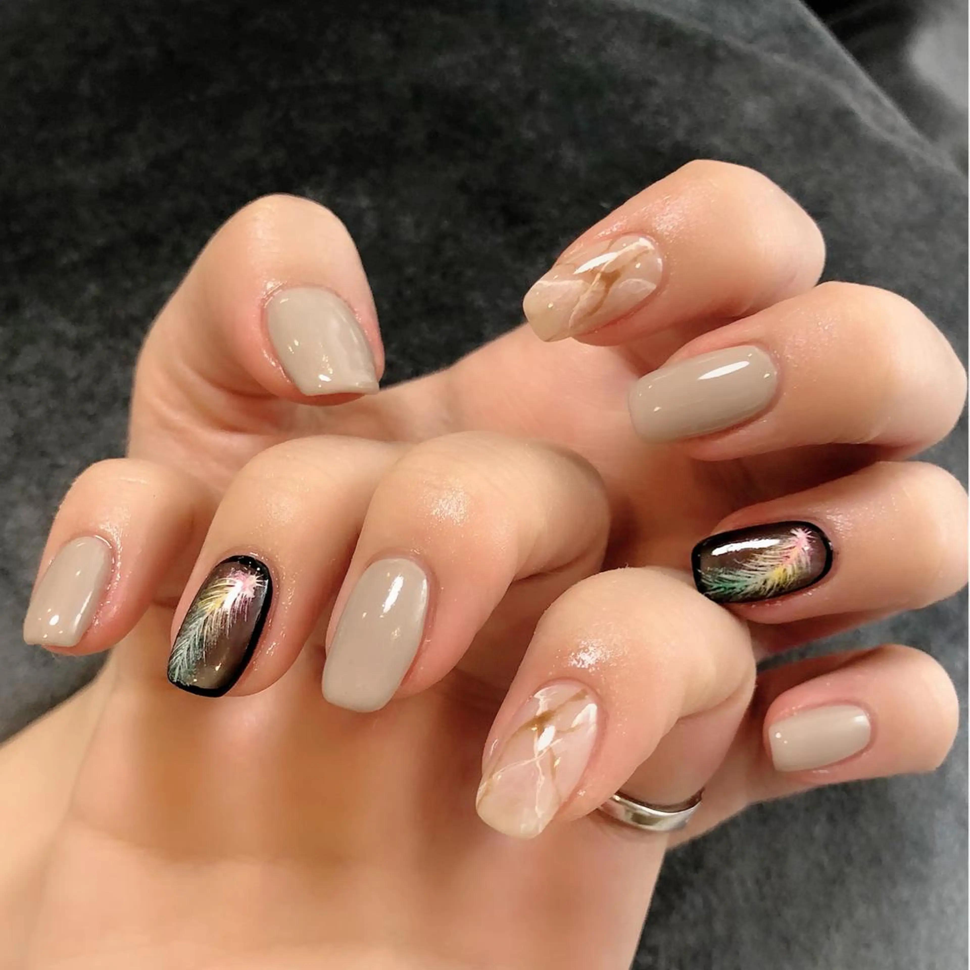ネイル パラジェル lira nailのネイルデザイン
