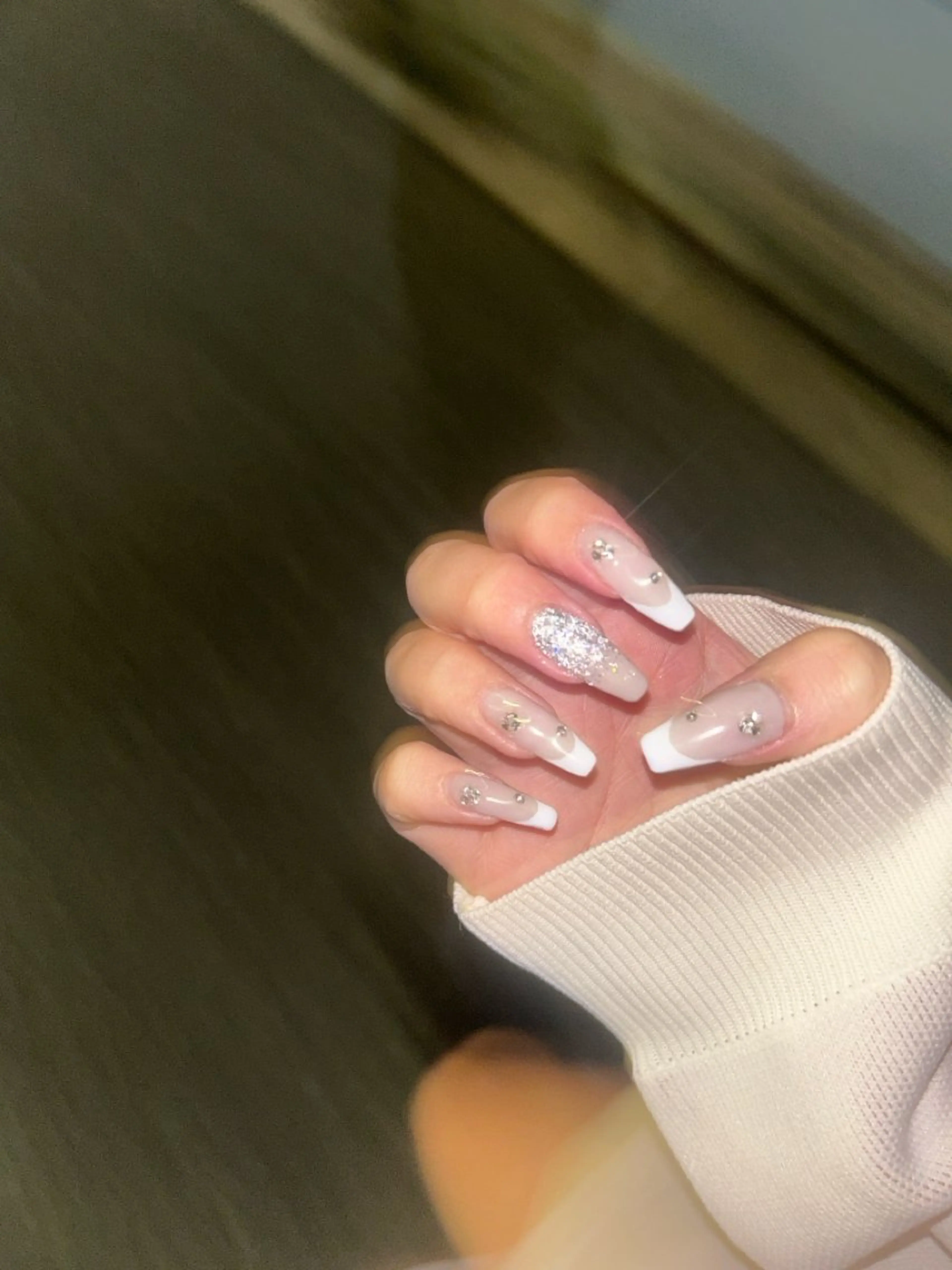 ネイル フレンチネイル グラデーション ワンカラーネイル シンプルネイル 冬ネイル Naru Kelinailのネイルデザイン