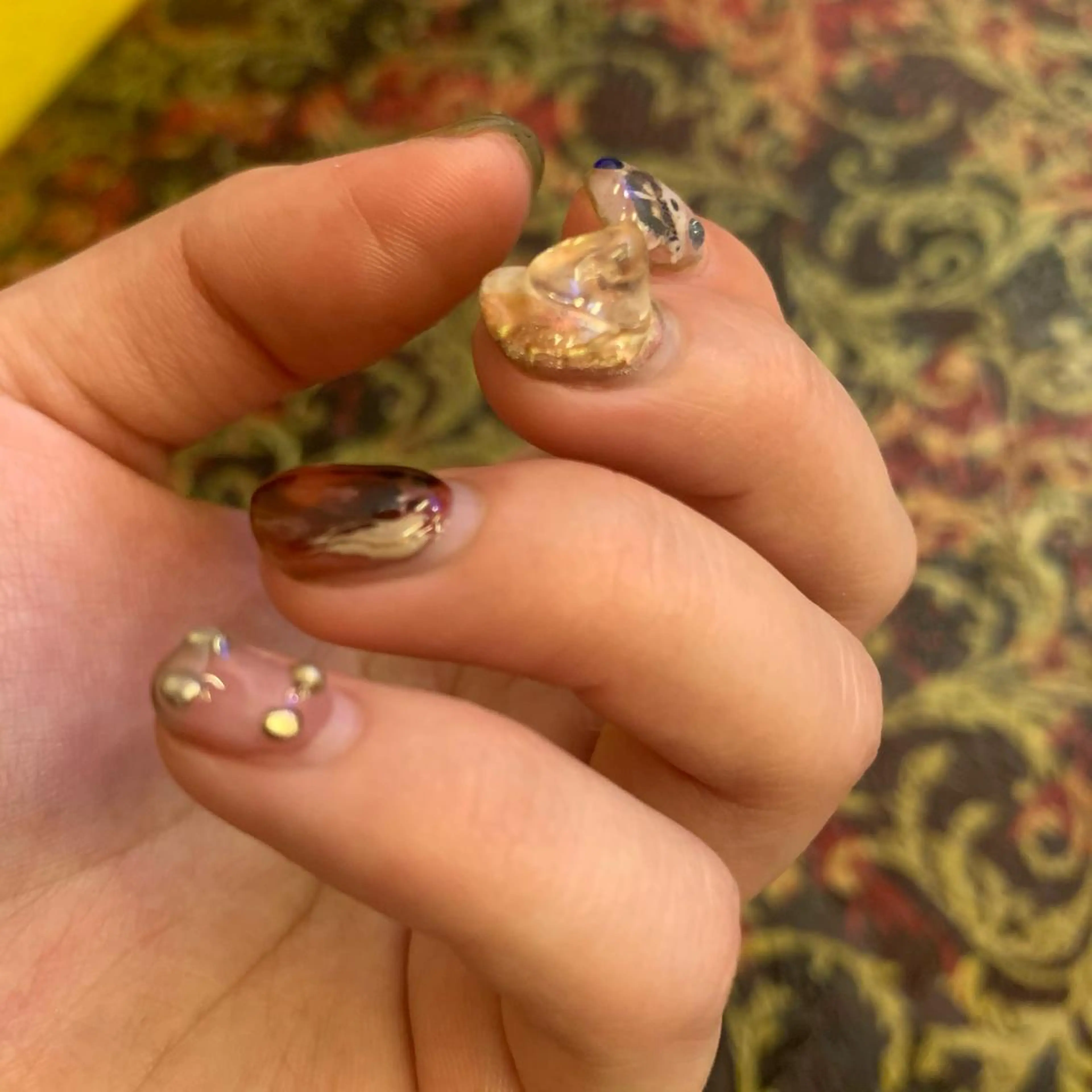 ネイル AO所属・RISAKO 艶髪モテヘア🎀府中のヘアスタイル