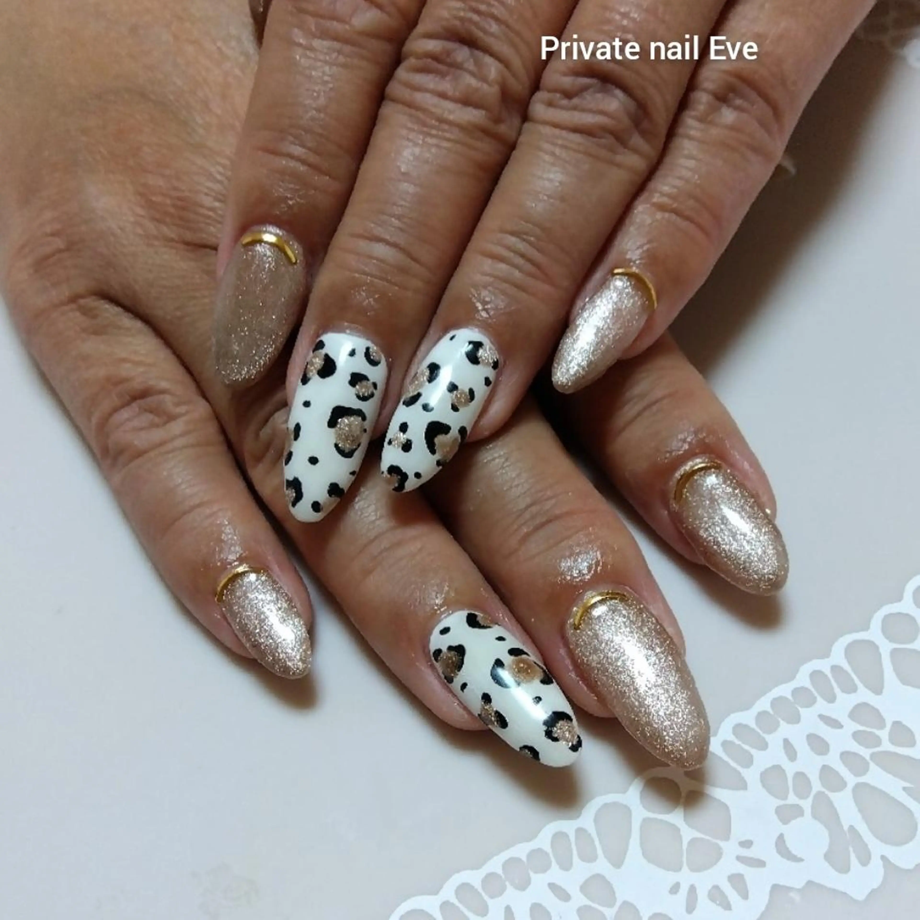 ネイル アニマル柄 ネイル junkoのネイルデザイン