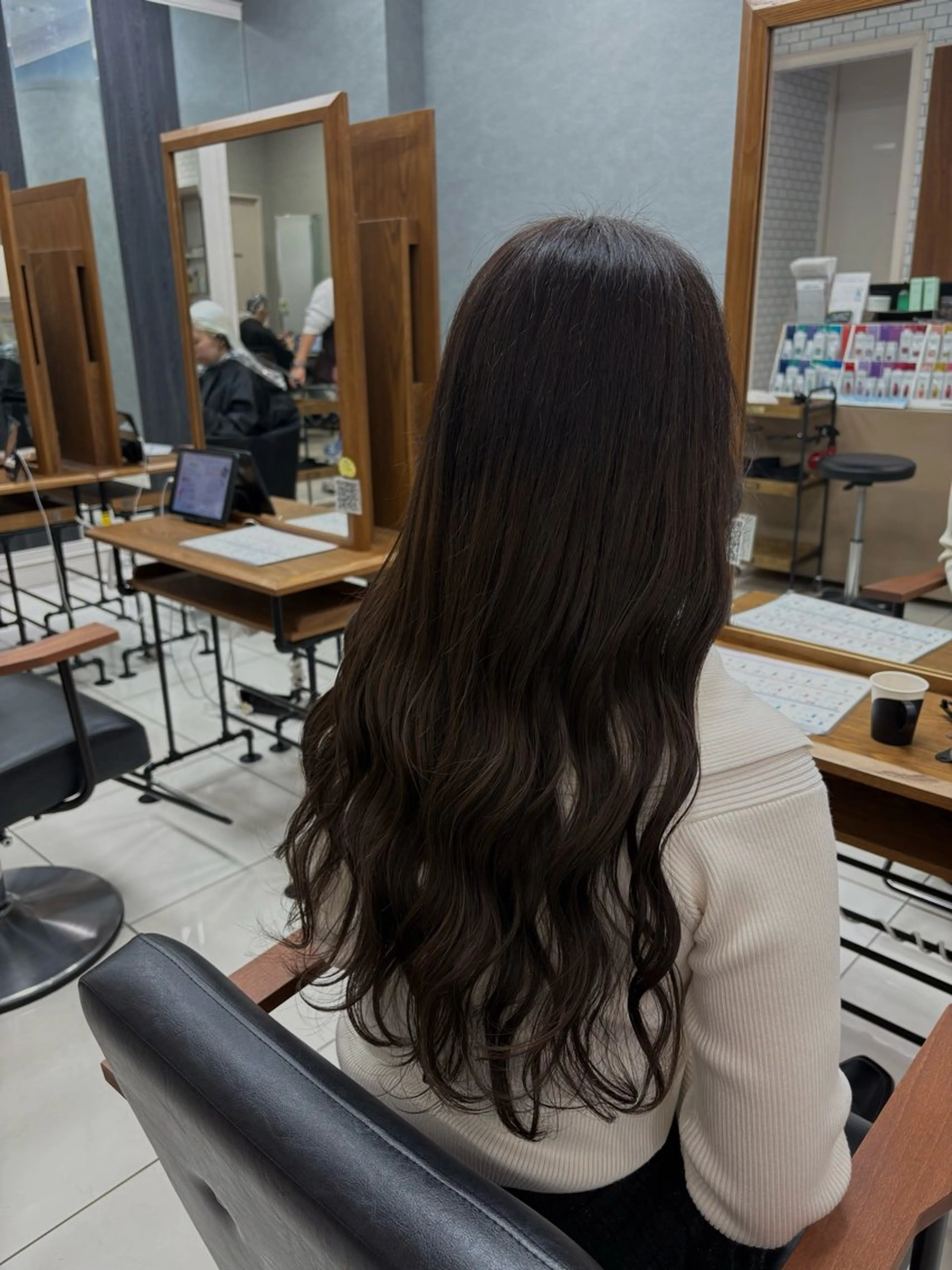 ロング ブリーチ/デザインカ ラー/kotoneのヘアスタイル