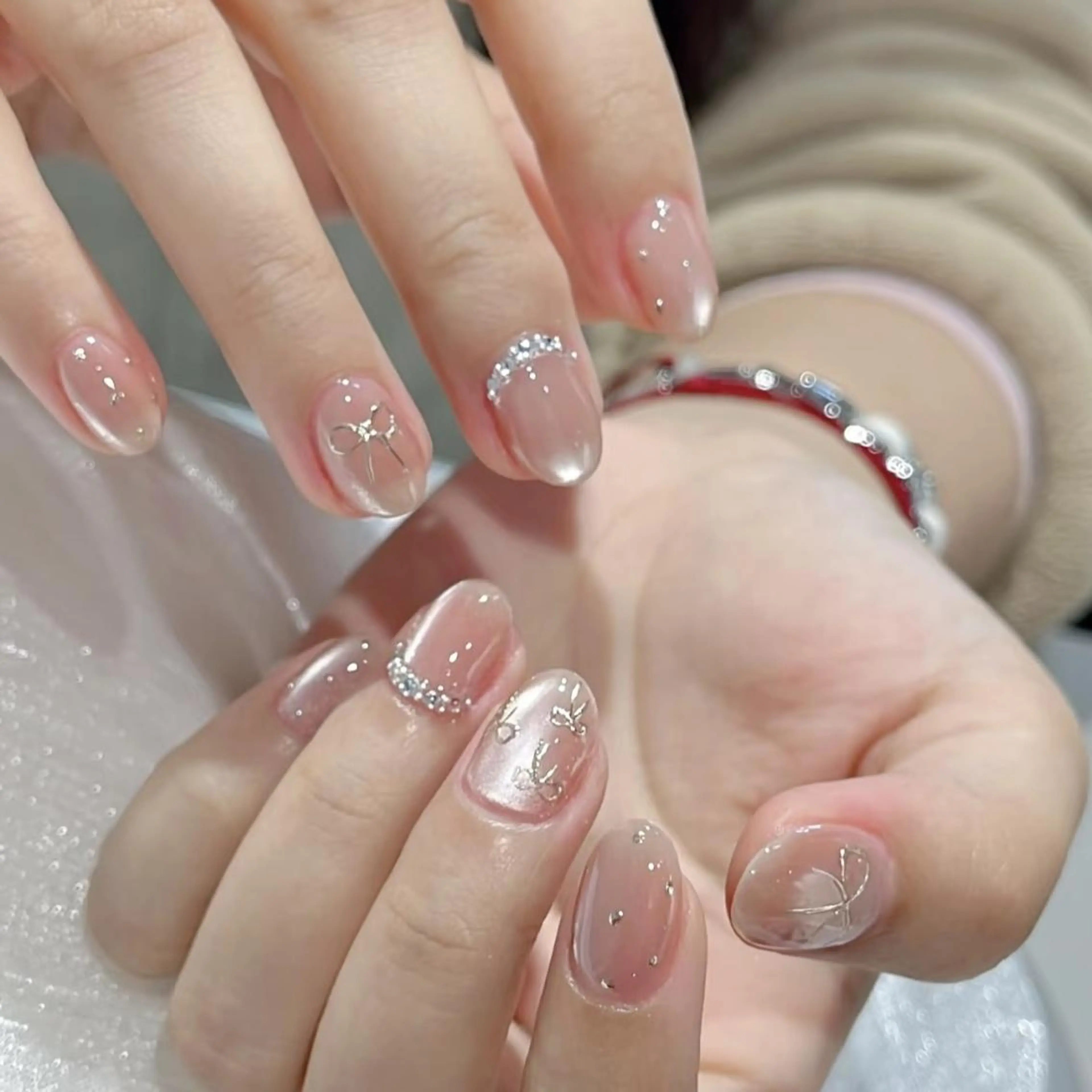 ネイル ハンドネイル ハンドケア DEMAIN- 🌹のネイルデザイン