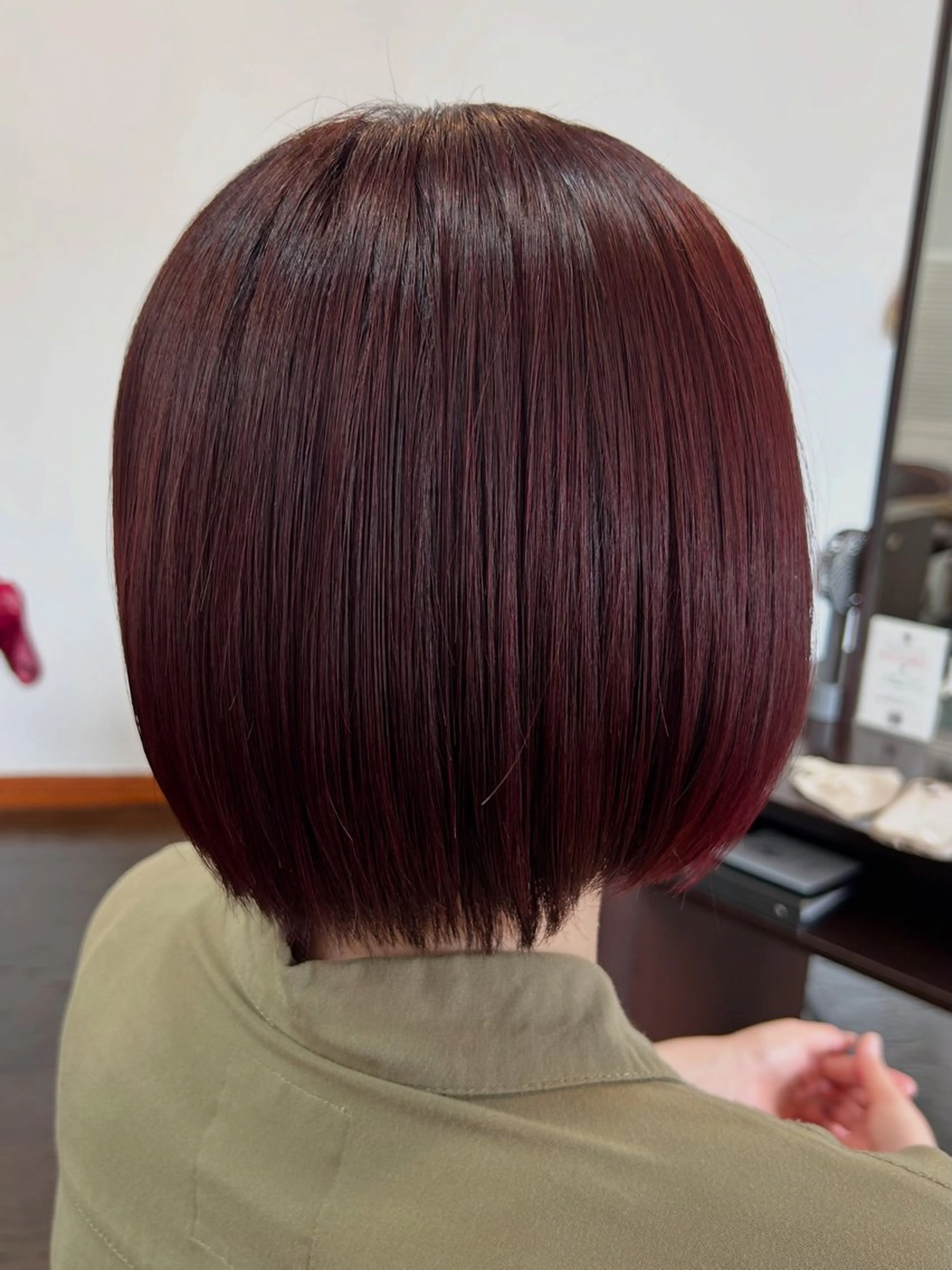 カラー ピンクカラー 坂本 瑞季 🤍 髪質改善のヘアスタイル