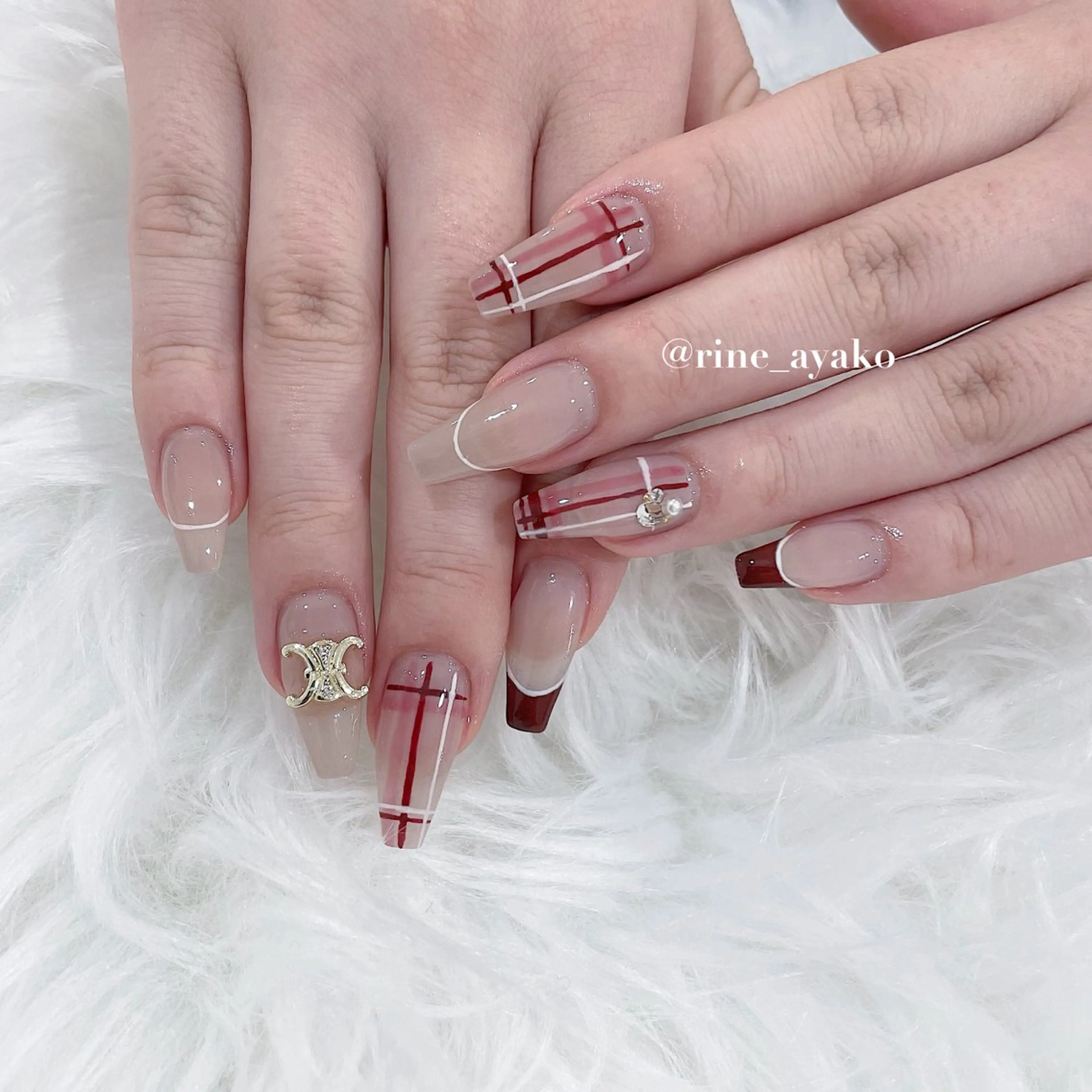 ネイル nail&eyelash Rine所属・Rine 放出 (リネ)のネイルデザイン