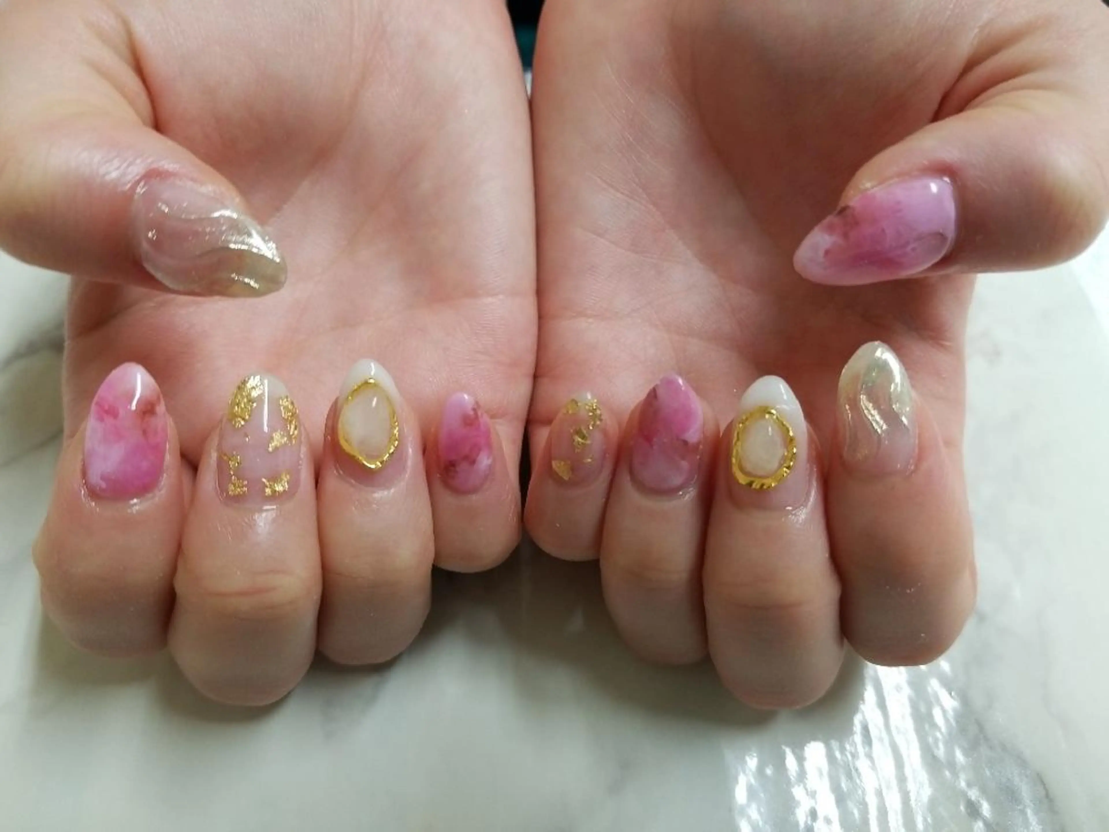 ネイル 河野ちえ (雑誌掲載サロン)のネイルデザイン